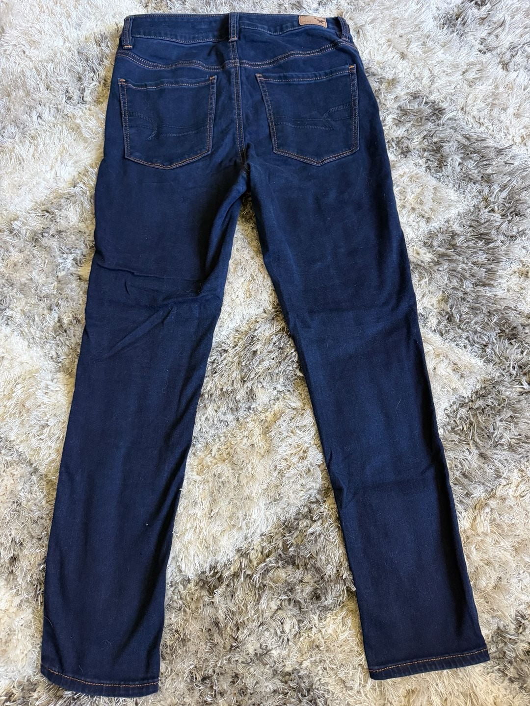 American Eagle Outfitters Skinny Jeans Dark Blue Denim 4