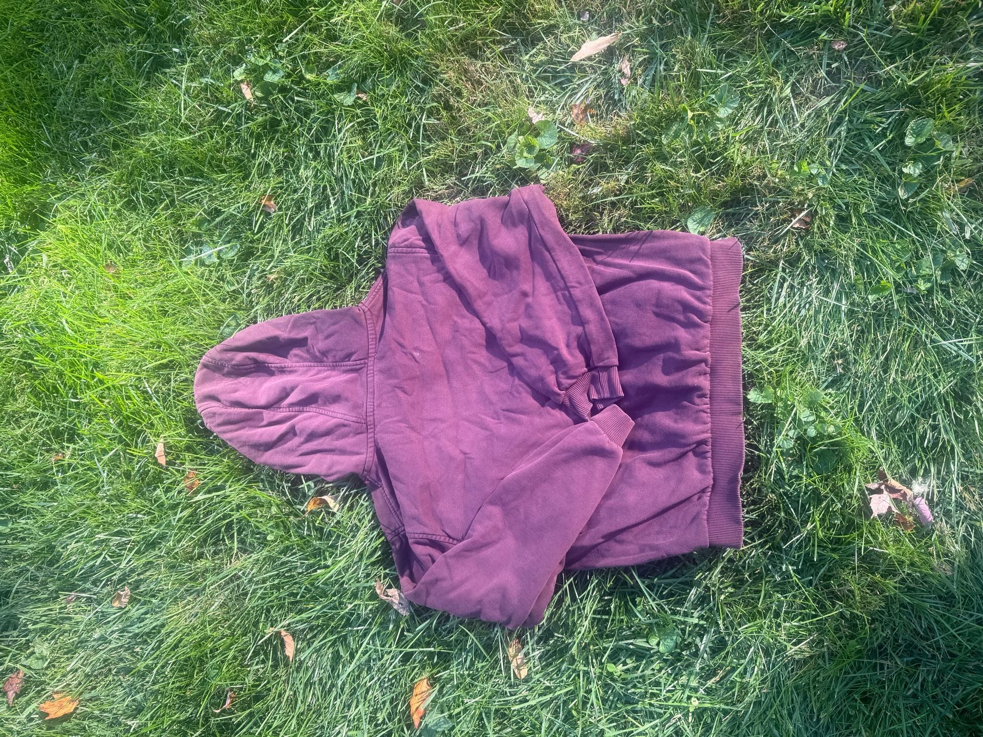 Nike kids Hoodie Size XL Maroon Pullover Sweatshirt 6