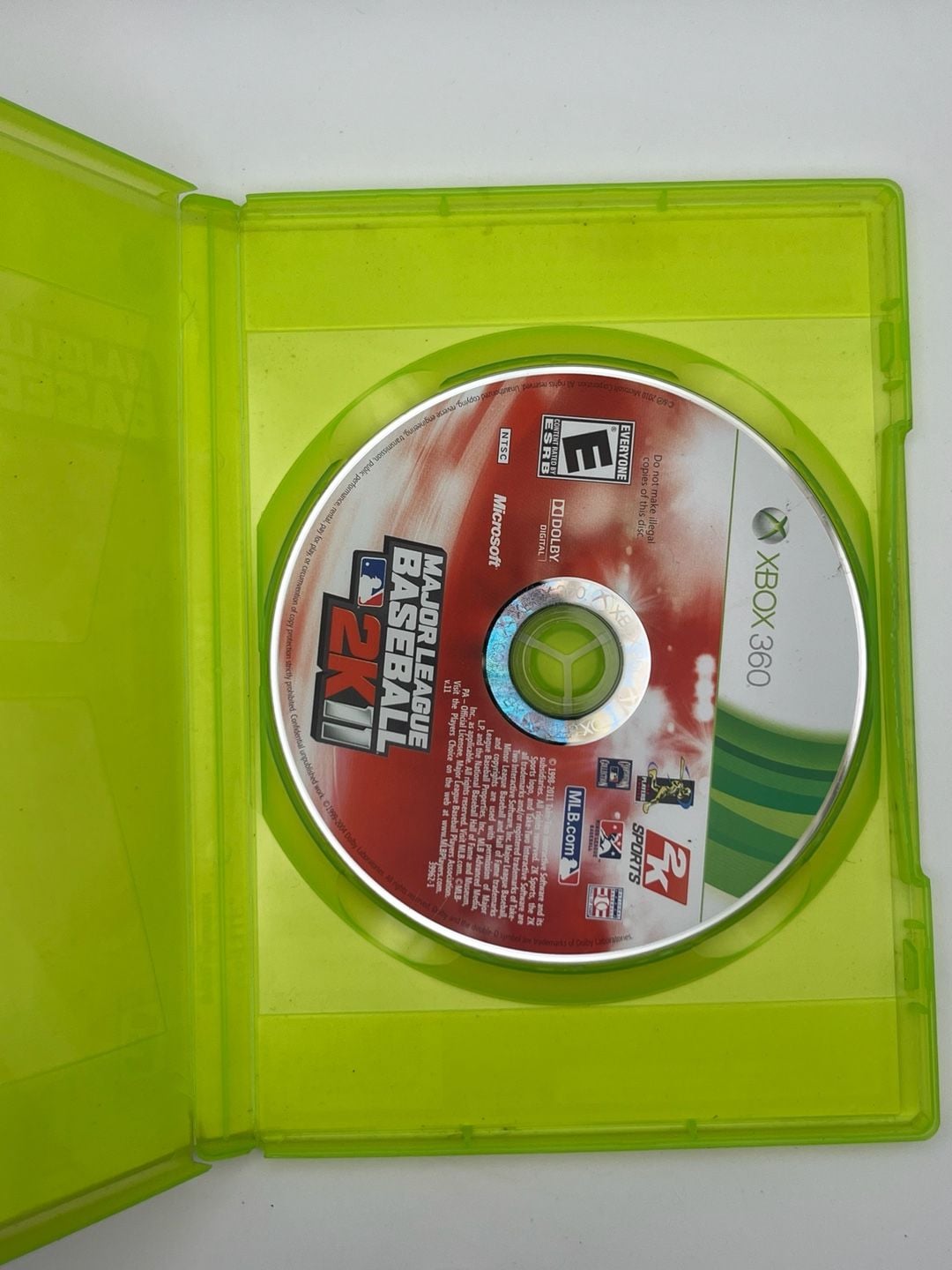 Major League Baseball 2K11 Xbox 360 Game CIB 3