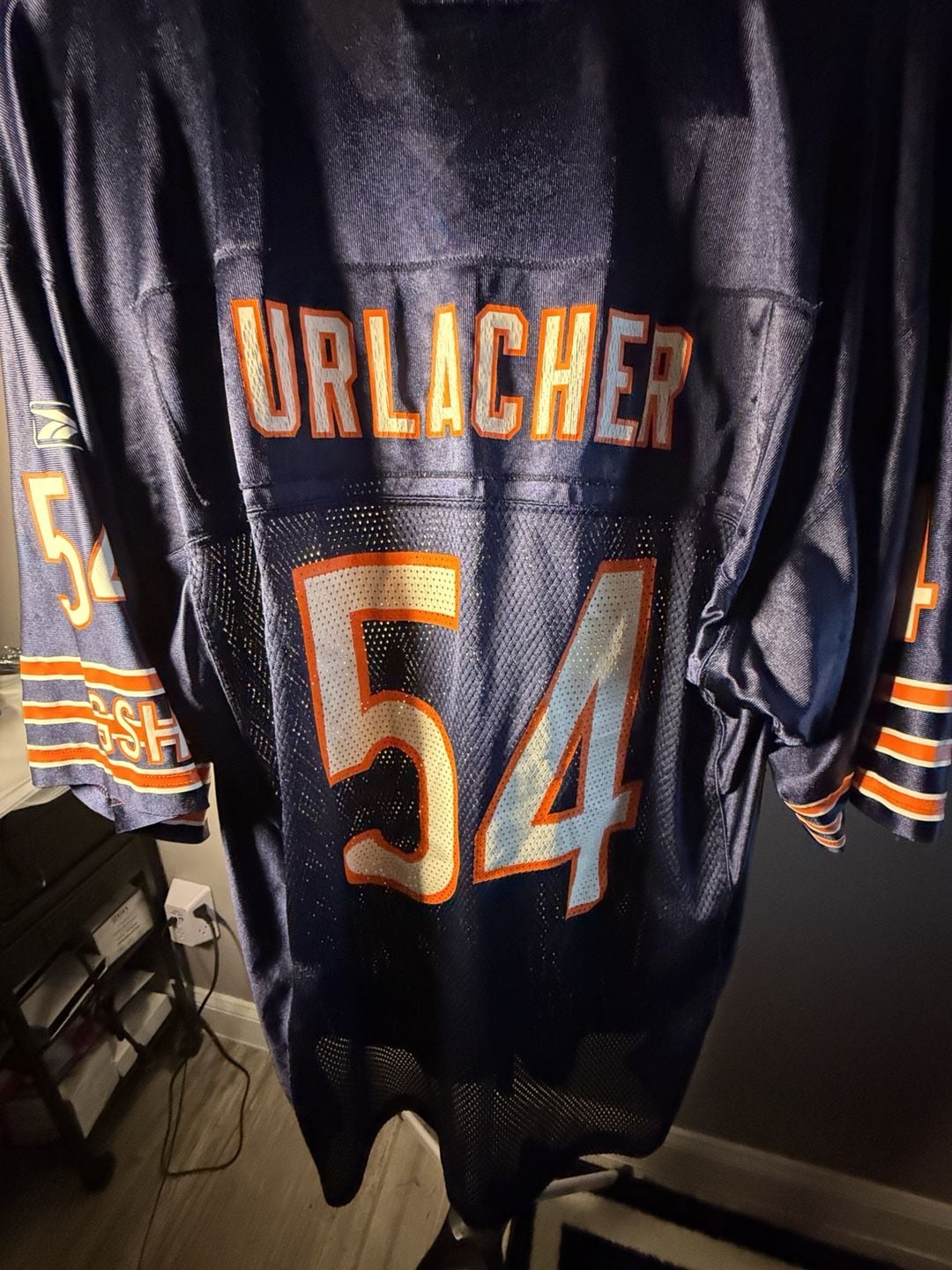 Reebok NFL Equipment Chicago Bears Brian Urlacher 54 Jersey Size M 11