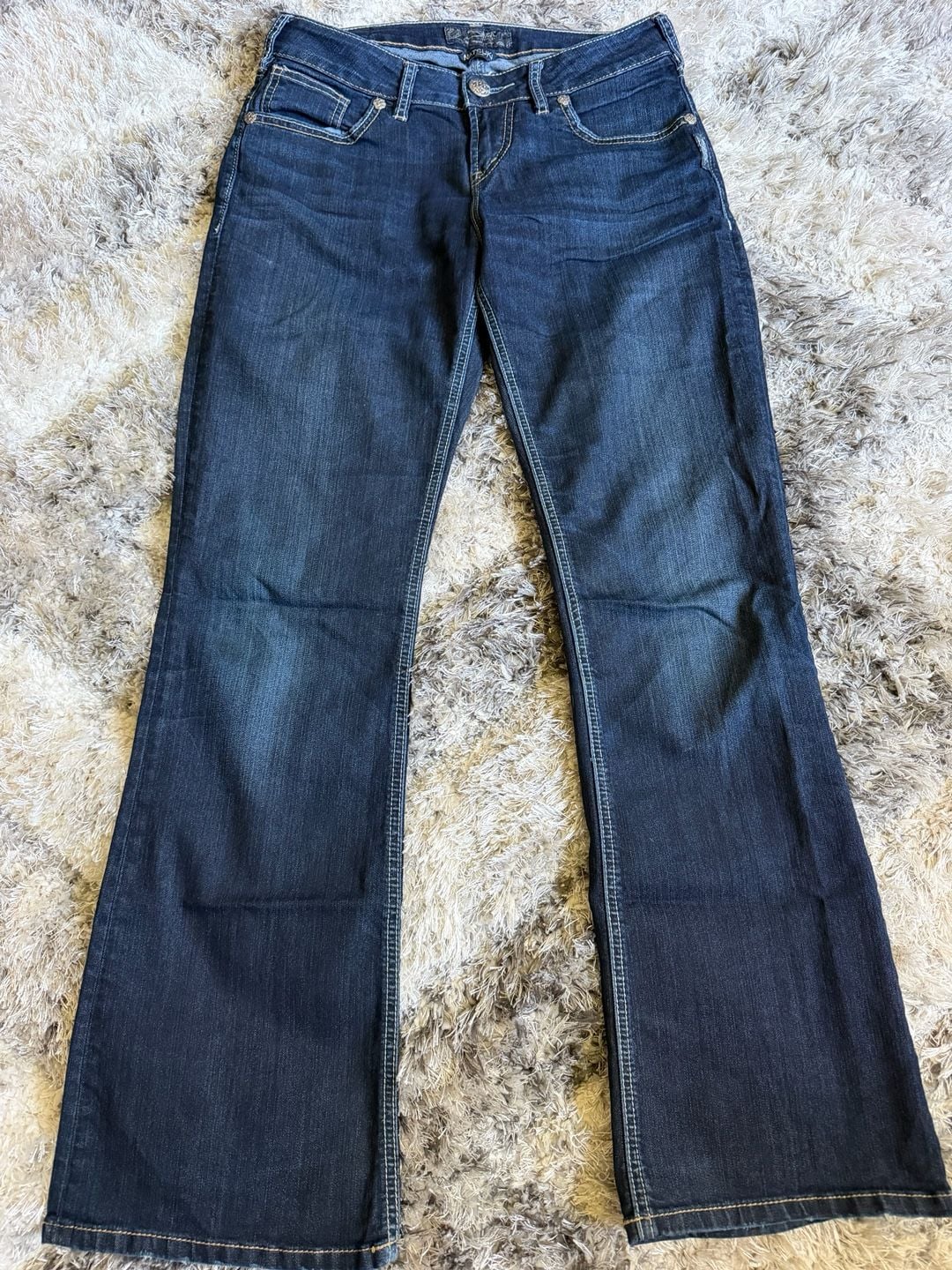 Silver Jeans Co. Suki Bootcut Jeans Size 29x31 Dark Wash 2