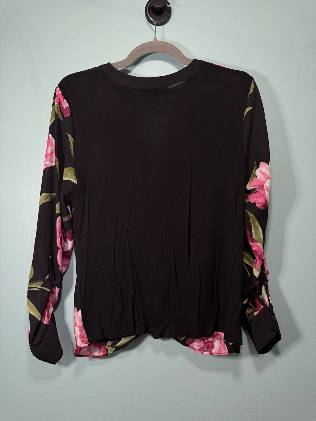 INC International Concepts Floral Blouse Size M 5