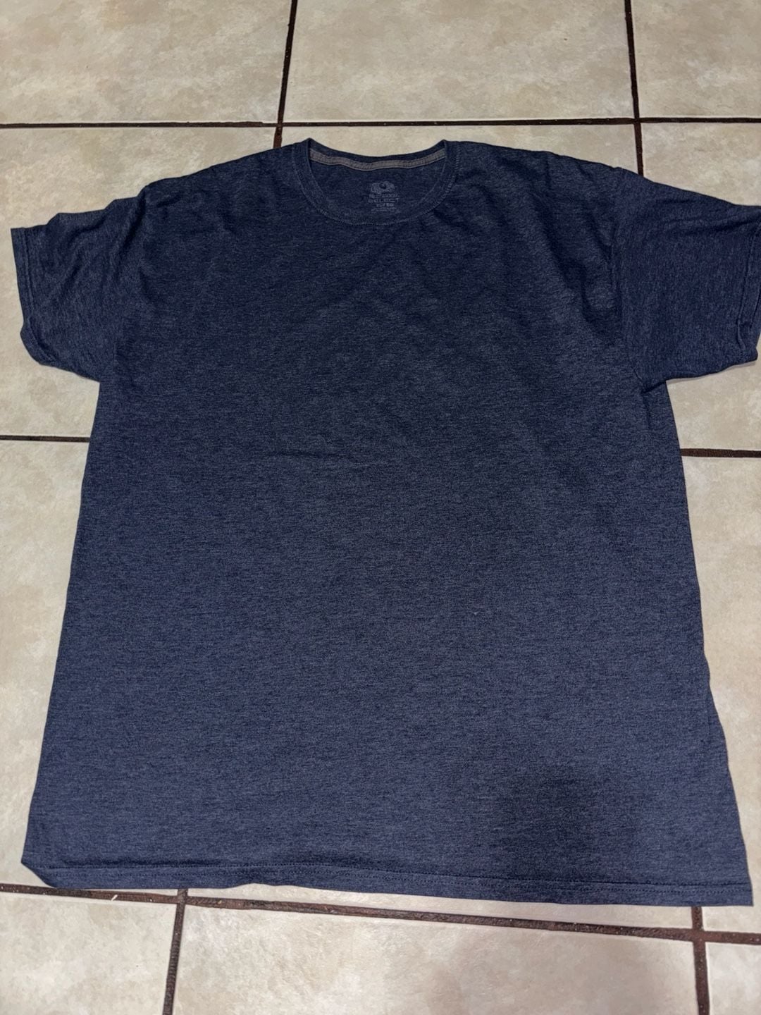 Fruit of the Loom Select T-Shirt Size XL Blue Heather 2