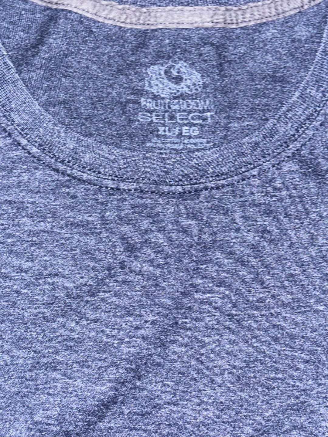 Fruit of the Loom Select T-Shirt Size XL Blue Heather 3