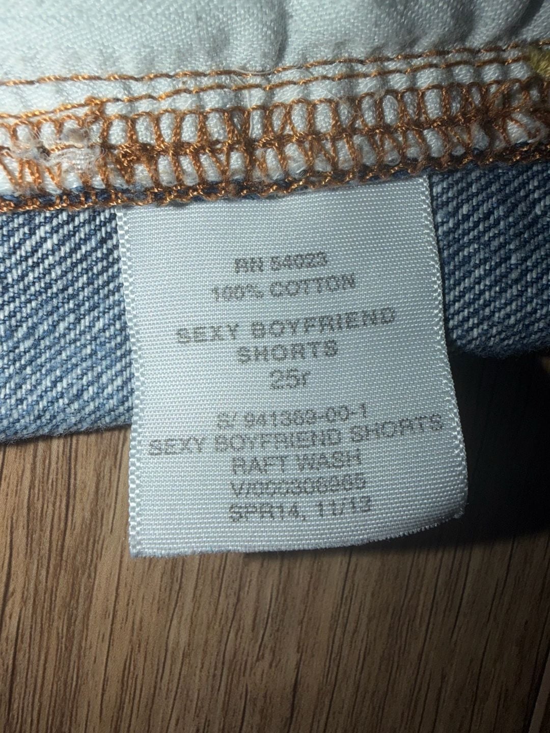 Gap 1969 Boyfriend Denim Shorts – Distressed & Cuffed, Size 25R 9