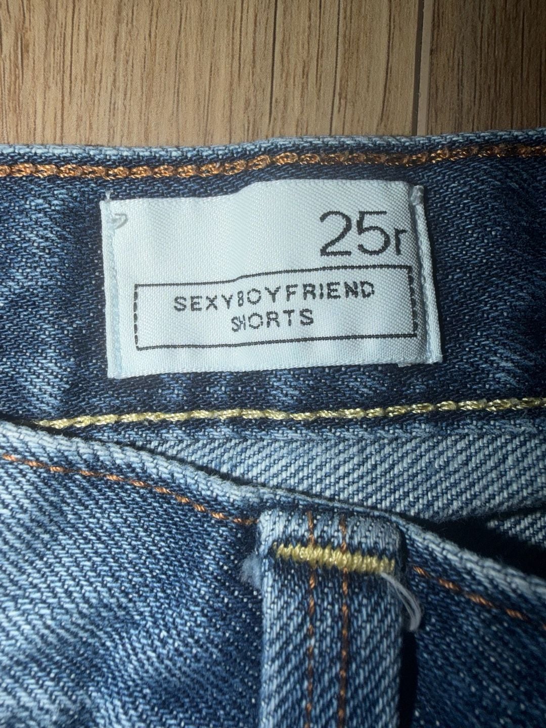 Gap 1969 Boyfriend Denim Shorts – Distressed & Cuffed, Size 25R 11