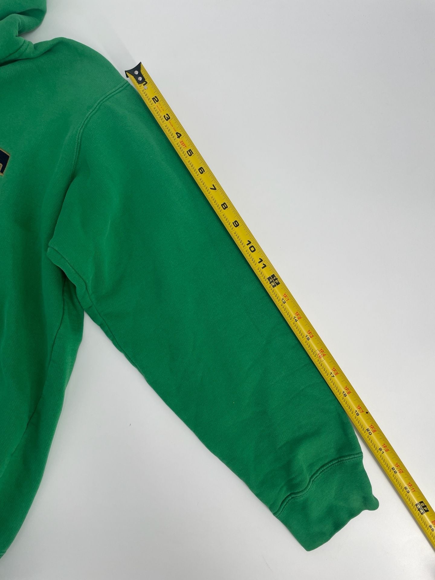 Vintage Y2K Notre Dame Fighting Irish Hoodie Size L 8