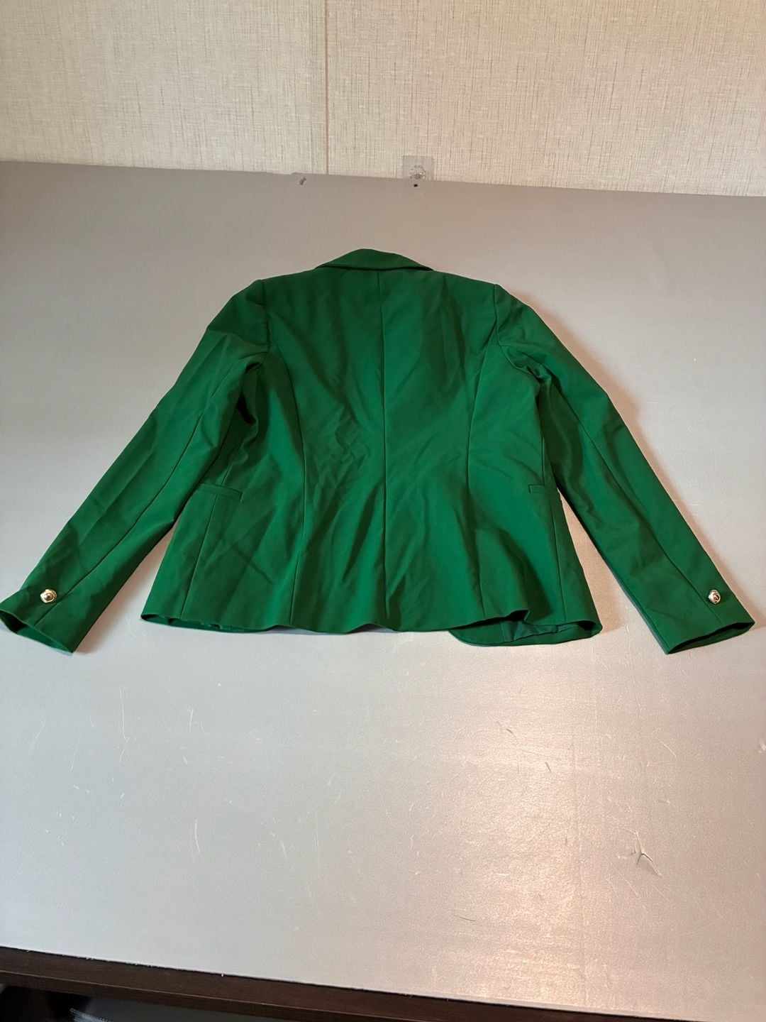 Nicole Miller Blazer Size 6 Green Single Button 9