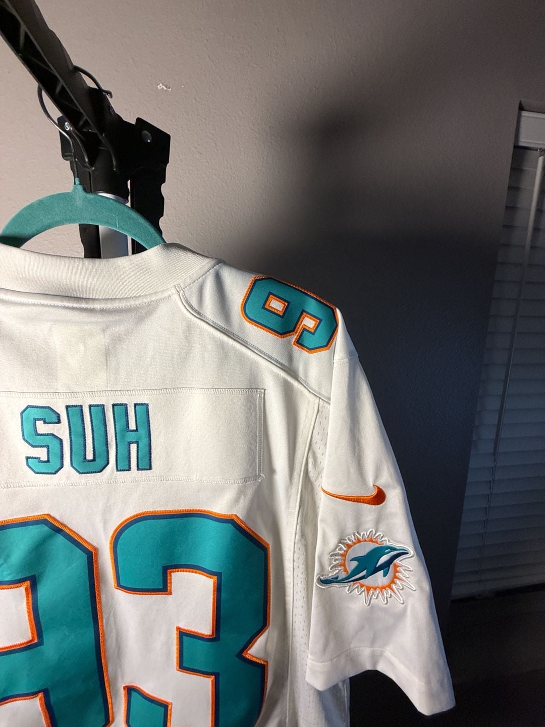Nike Miami Dolphins Ndamukong Suh 93 Jersey Size L White 15