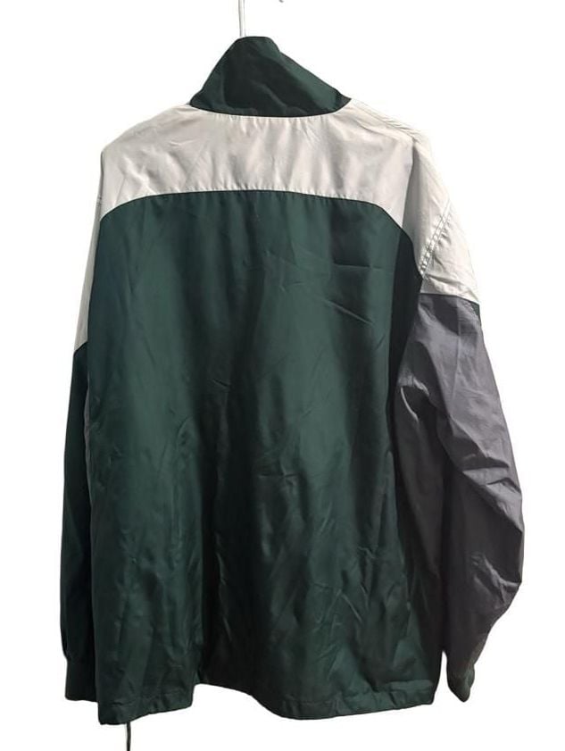 NFL Green Bay Packers Jacket XL Green White Windbreaker 4