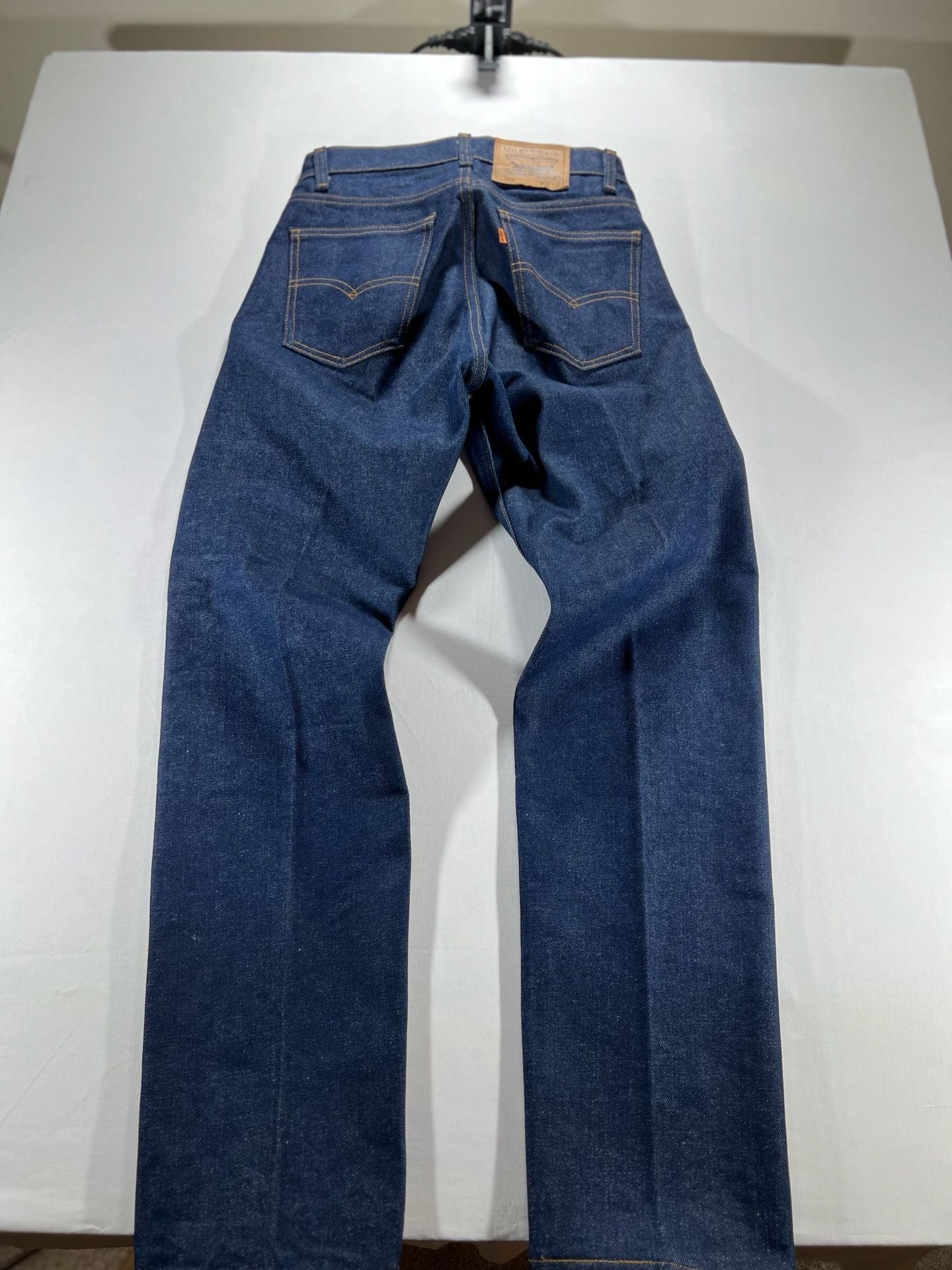 Levi's 505 Straight Jeans W30 L30 Dark Wash Denim 2