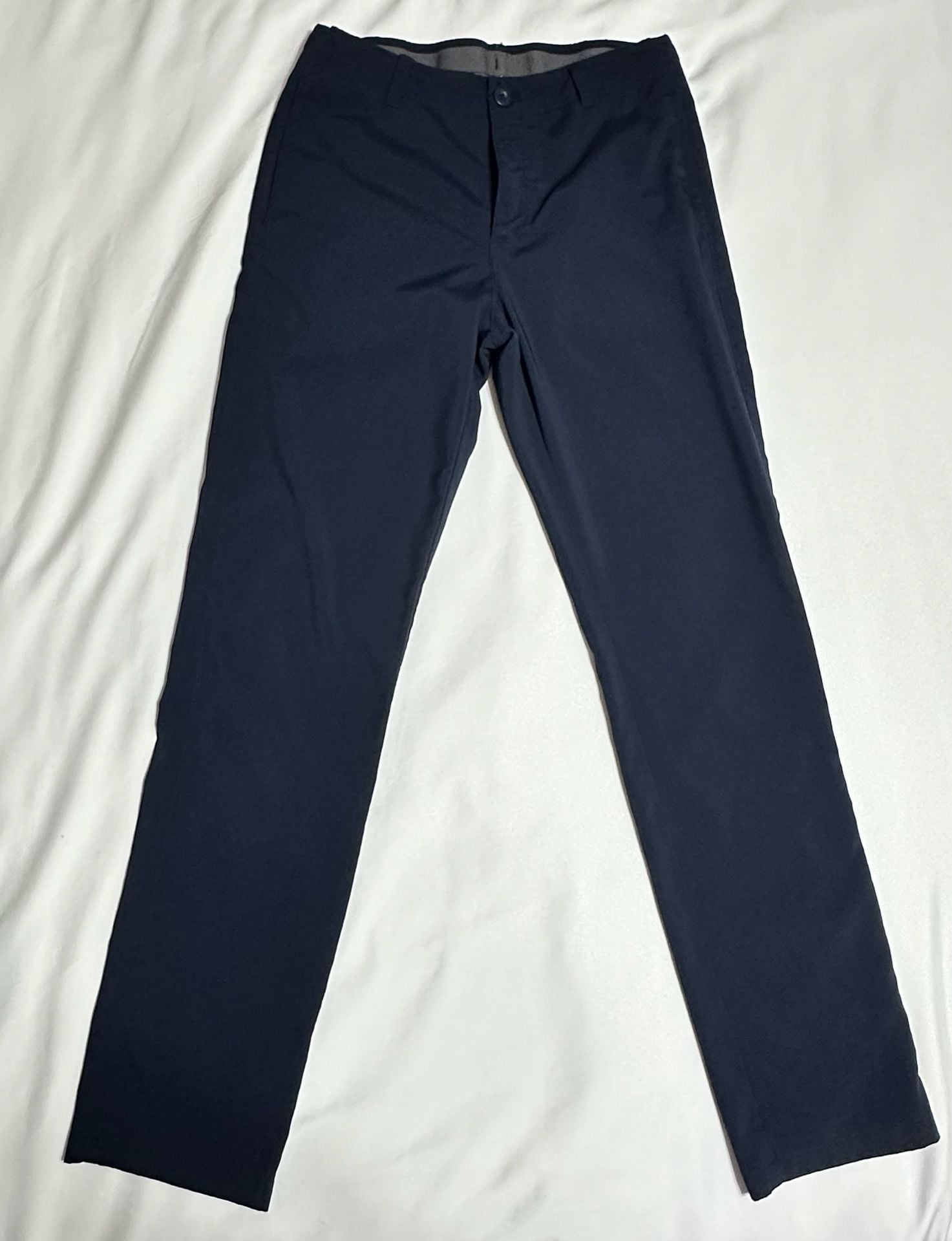 IZOD Boys Pants Size 16 Regular Blue Performance Dress Golf Stretch 2