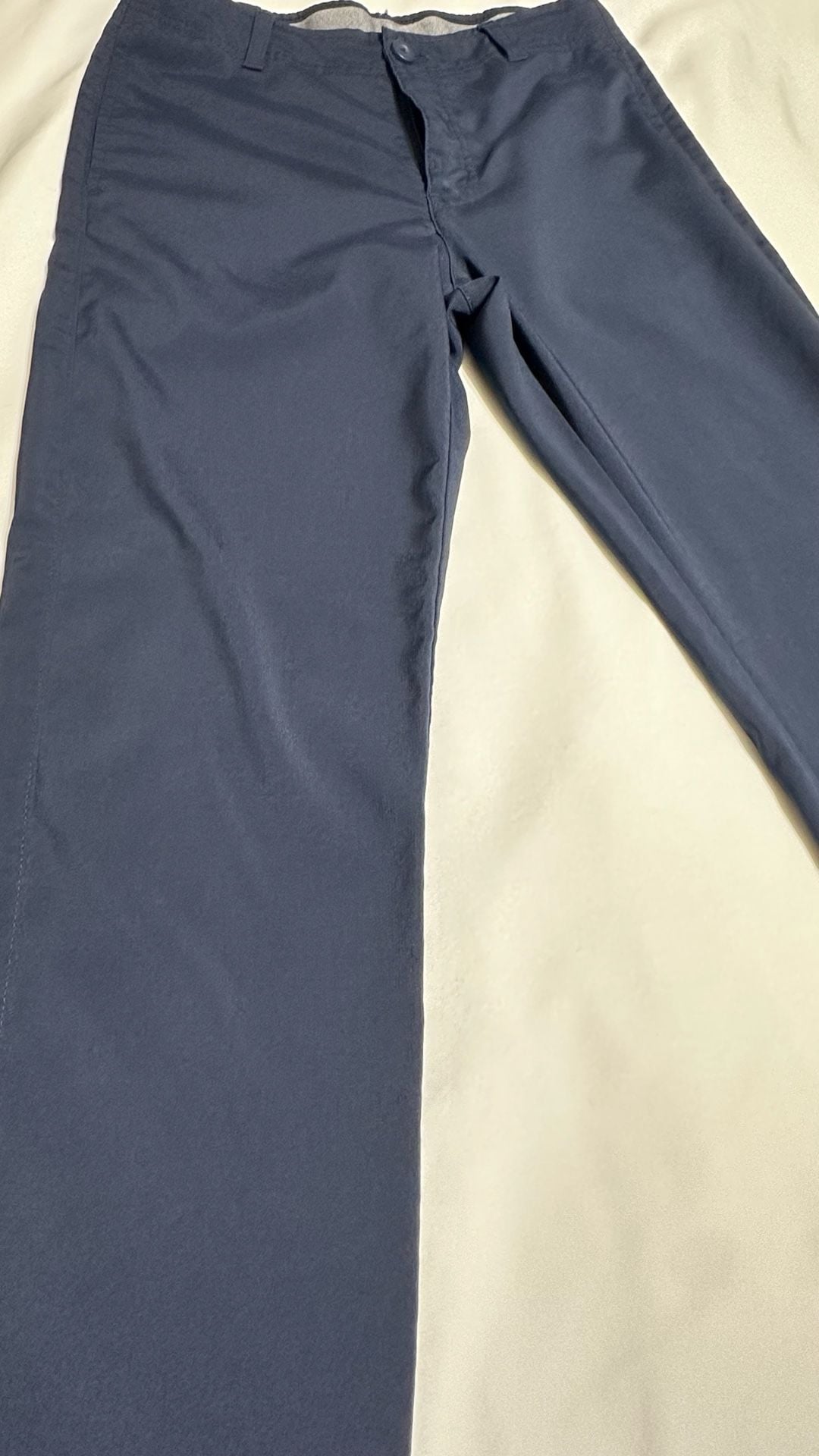 IZOD Boys Pants Size 16 Regular Blue Performance Dress Golf Stretch 3