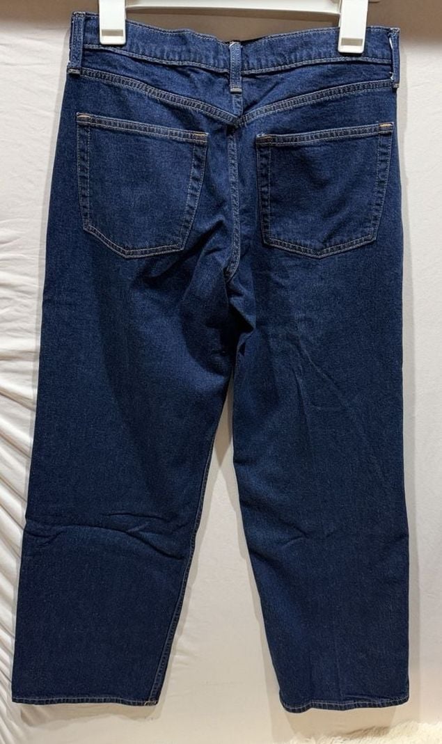 Gap 90s Loose Low Rise Jeans Size 27x4R Blue Denim 4
