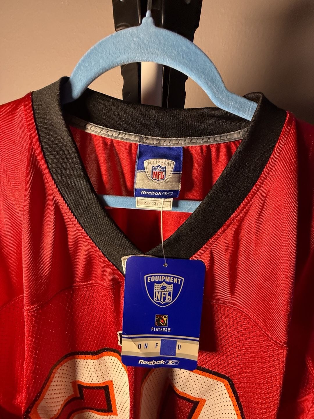 Reebok Tampa Bay Buccaneers Ronde Barber 20 NFL Jersey Size XL 4