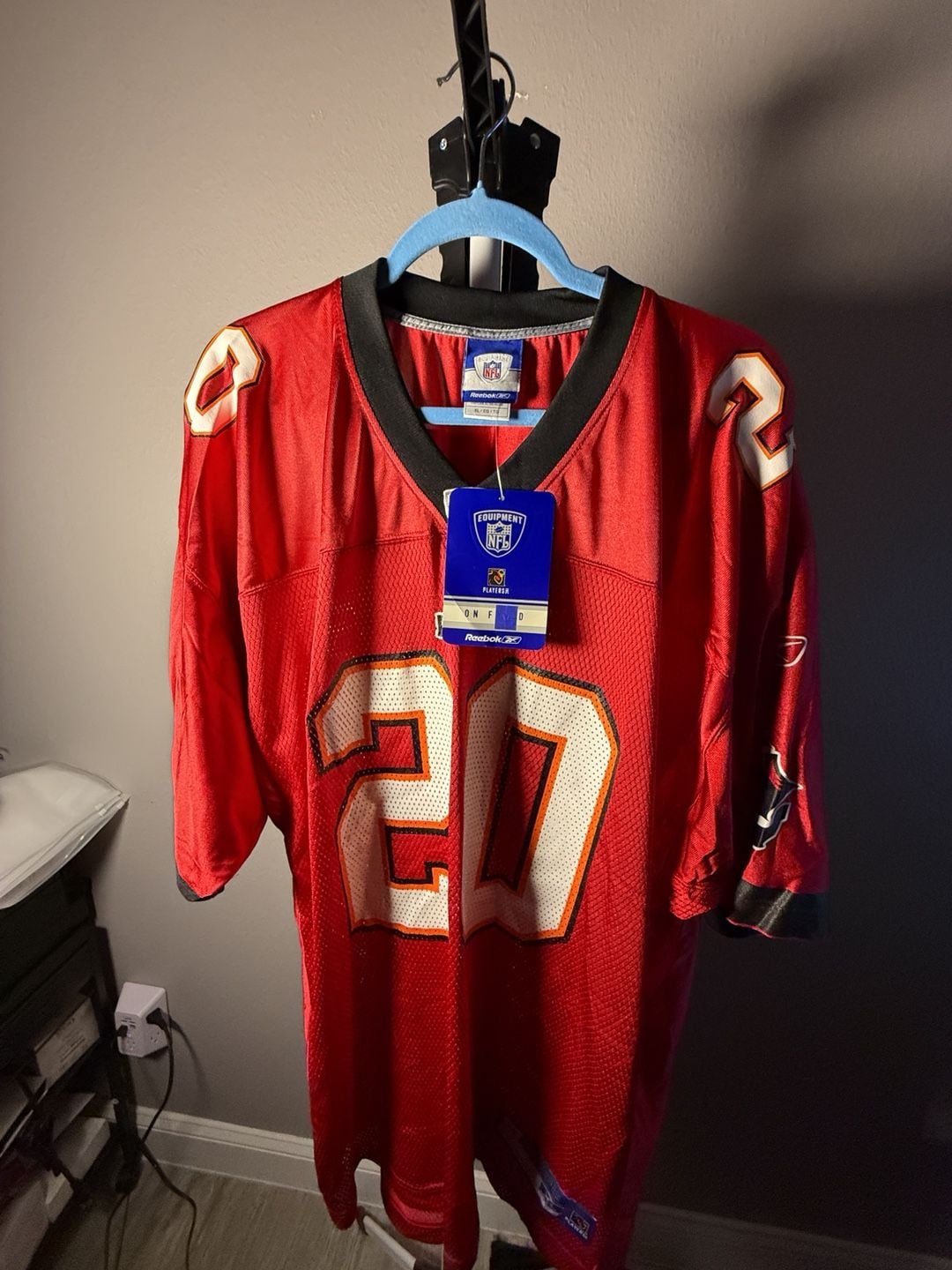 Reebok Tampa Bay Buccaneers Ronde Barber 20 NFL Jersey Size XL 7