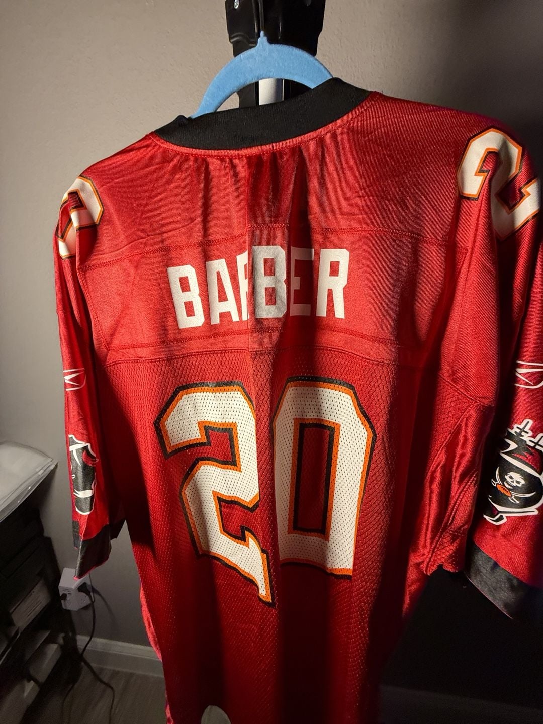 Reebok Tampa Bay Buccaneers Ronde Barber 20 NFL Jersey Size XL 9