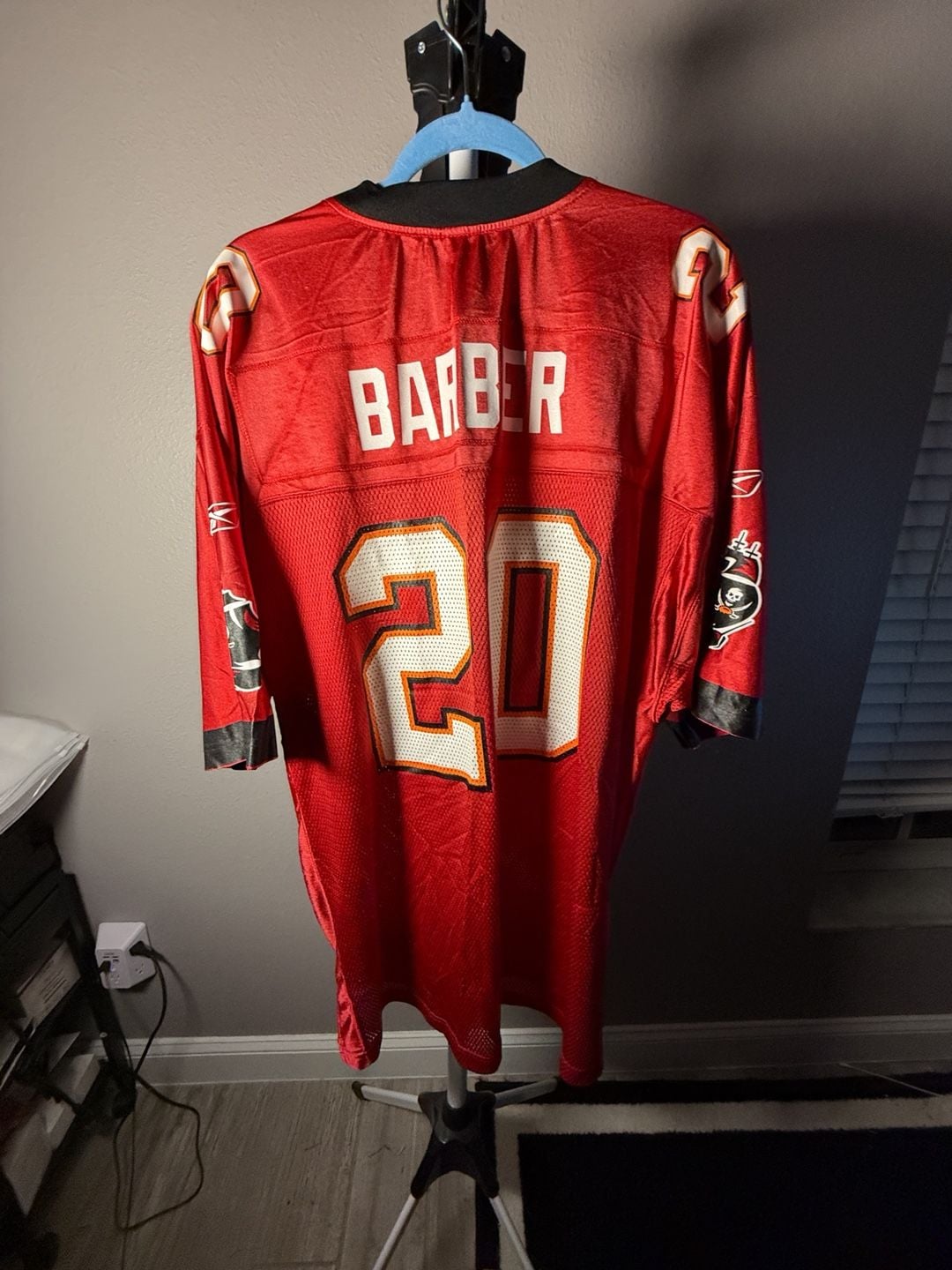 Reebok Tampa Bay Buccaneers Ronde Barber 20 NFL Jersey Size XL 12