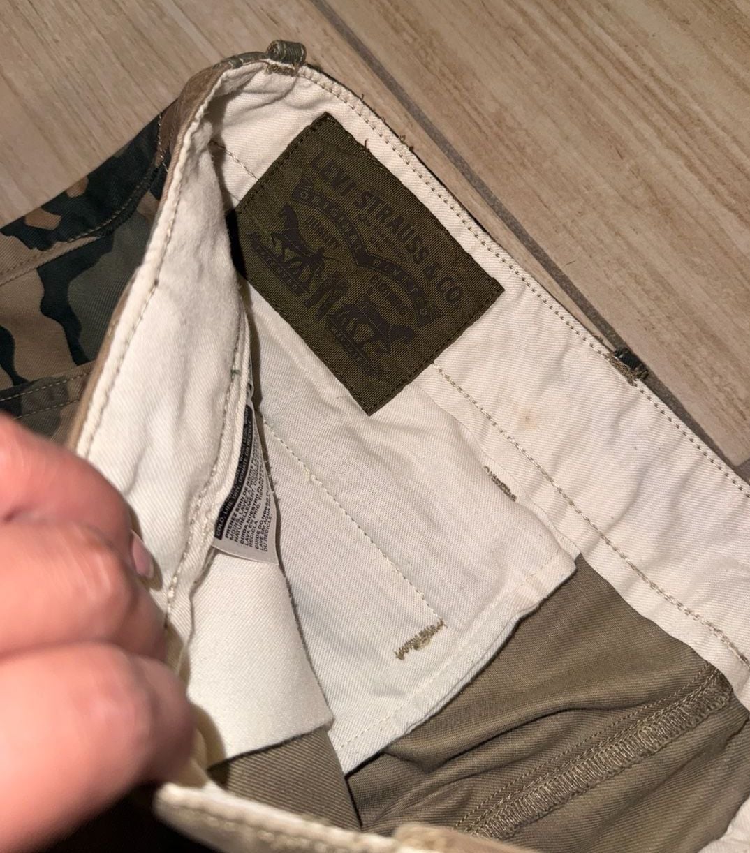 Levi Strauss & Co. Camo Cargo Pants 34x30 4