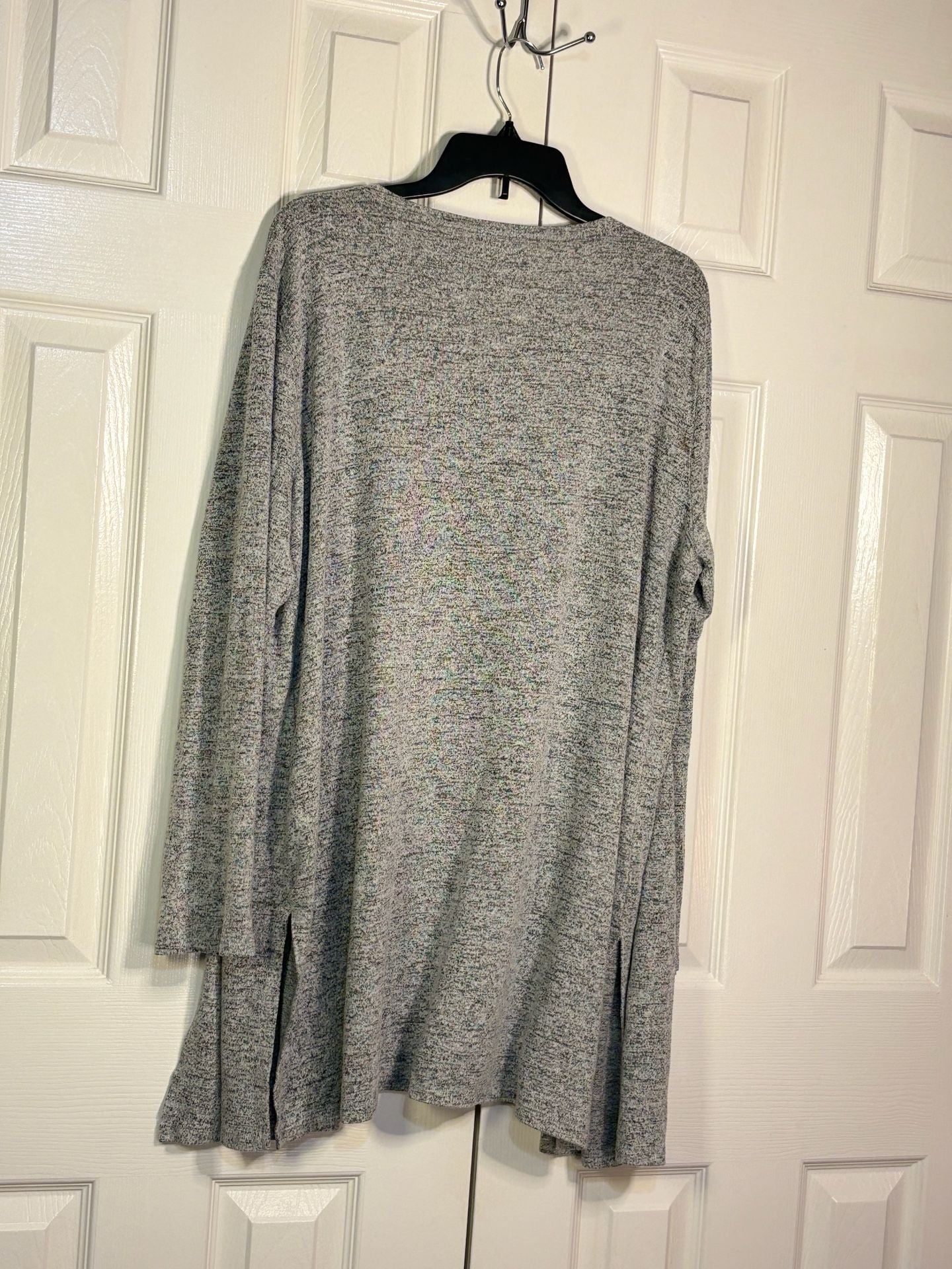 Liv & Piper Open Front Cardigan Size 2XL Gray Heather Long Sleeve 6