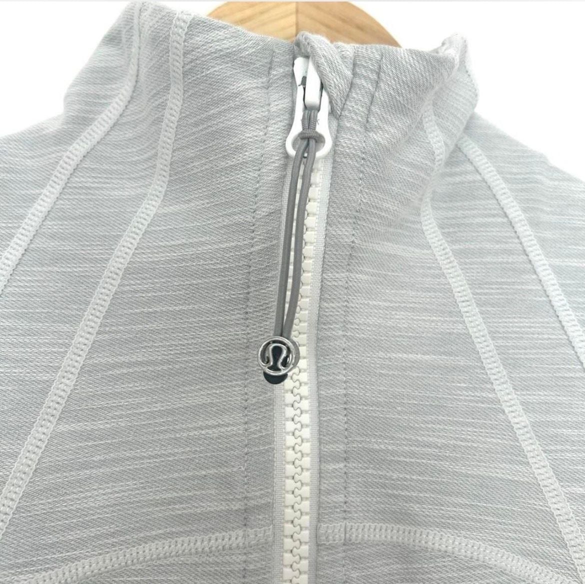Lululemon Define Jacket Size 4 Grey Space Dye Full Zip 4