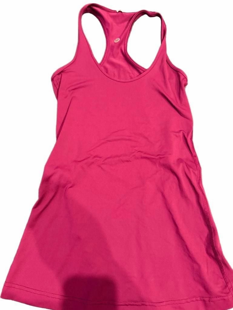 Lululemon Racerback Tank Top Pink 2