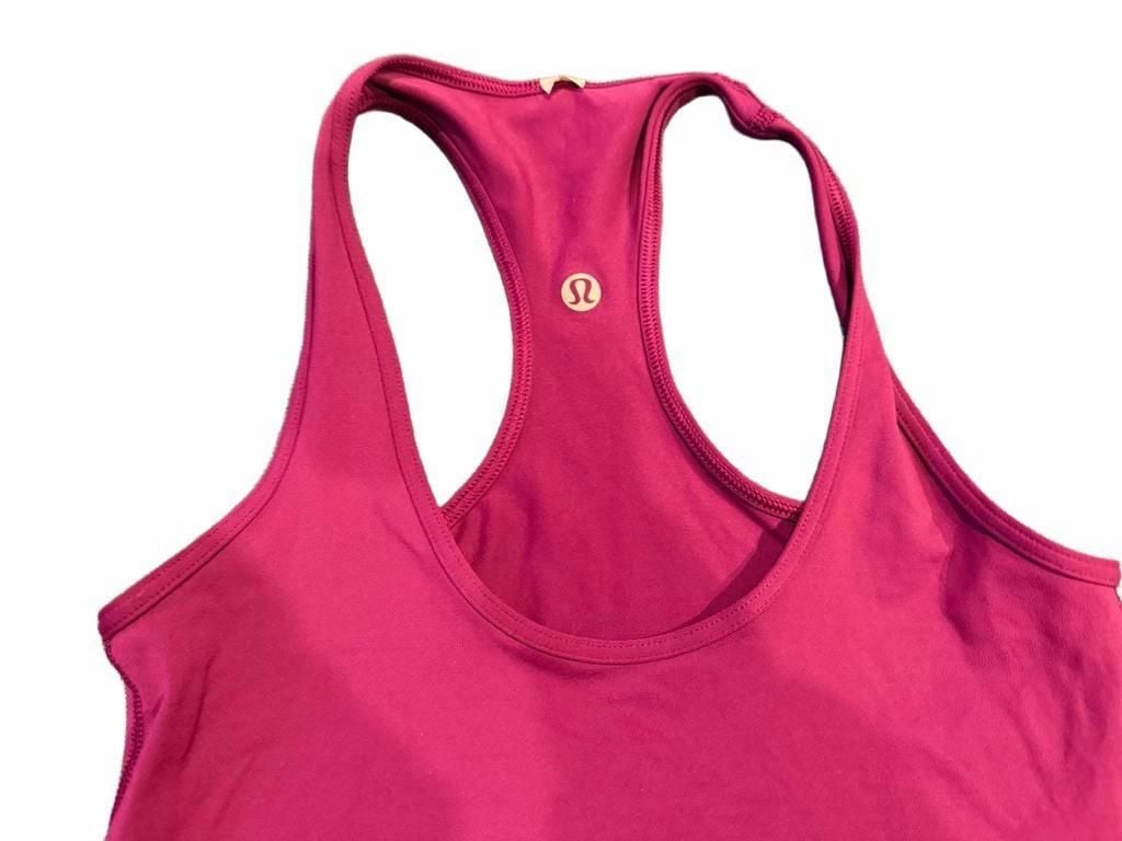 Lululemon Racerback Tank Top Pink 4