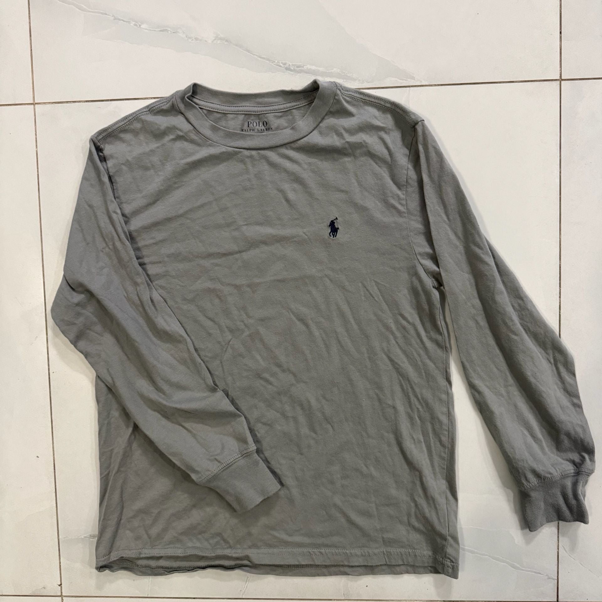 Polo Ralph Lauren Sweatshirt Gray Classic Pullover 2