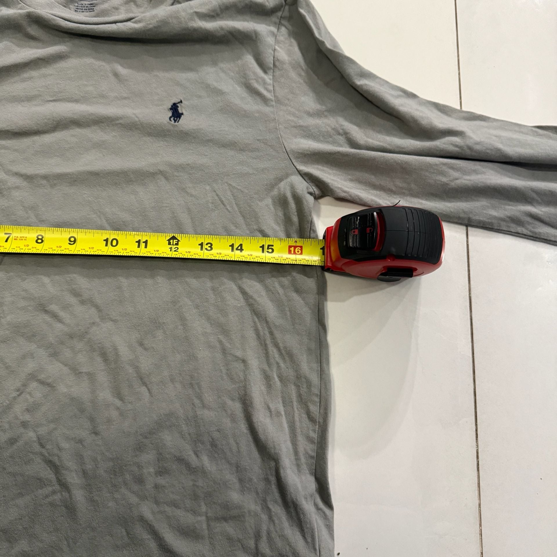 Polo Ralph Lauren Sweatshirt Gray Classic Pullover 6