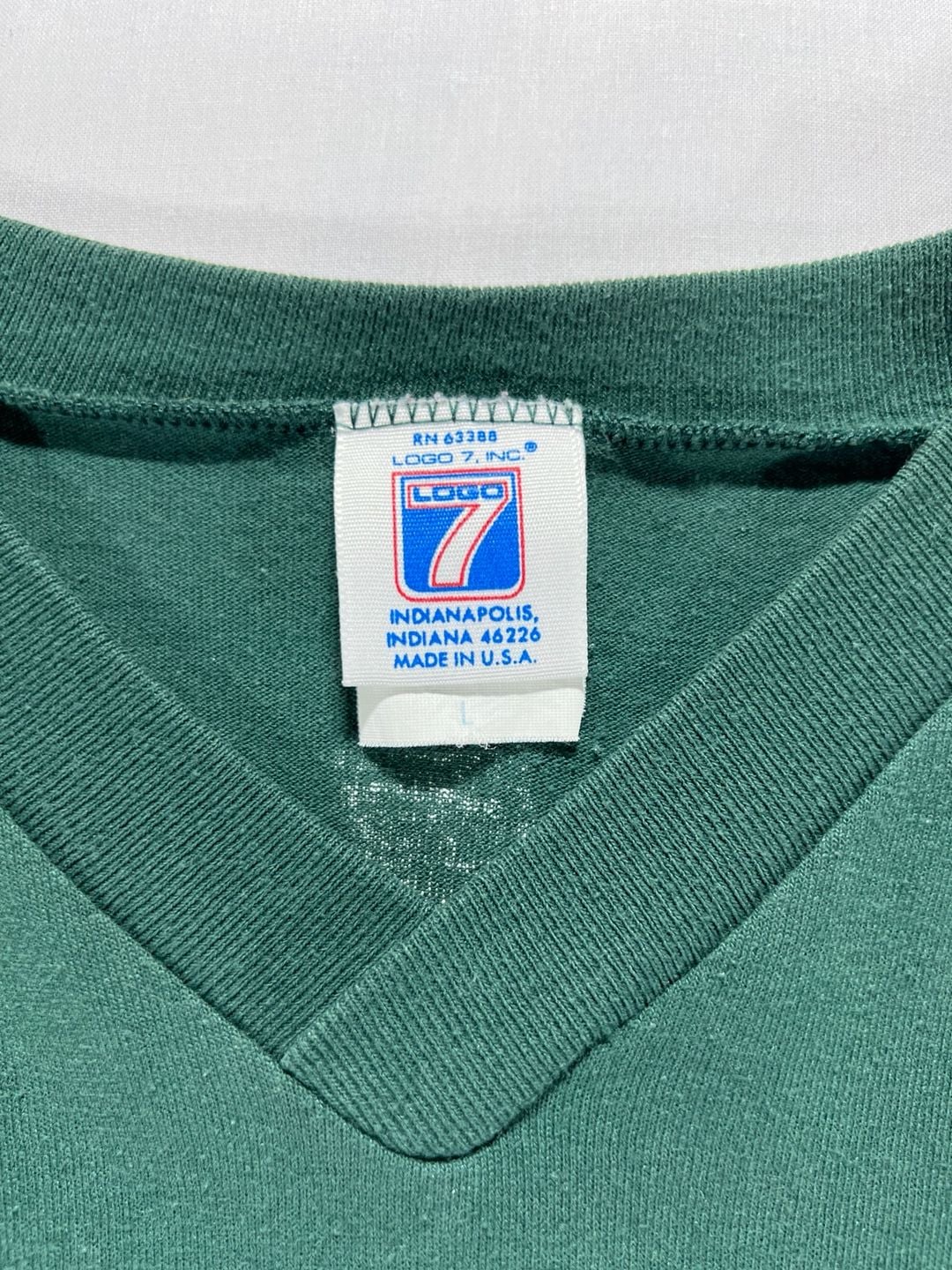 Logo 7 Green Bay Packers Brett Favre 4 Jersey Size L Vintage 4