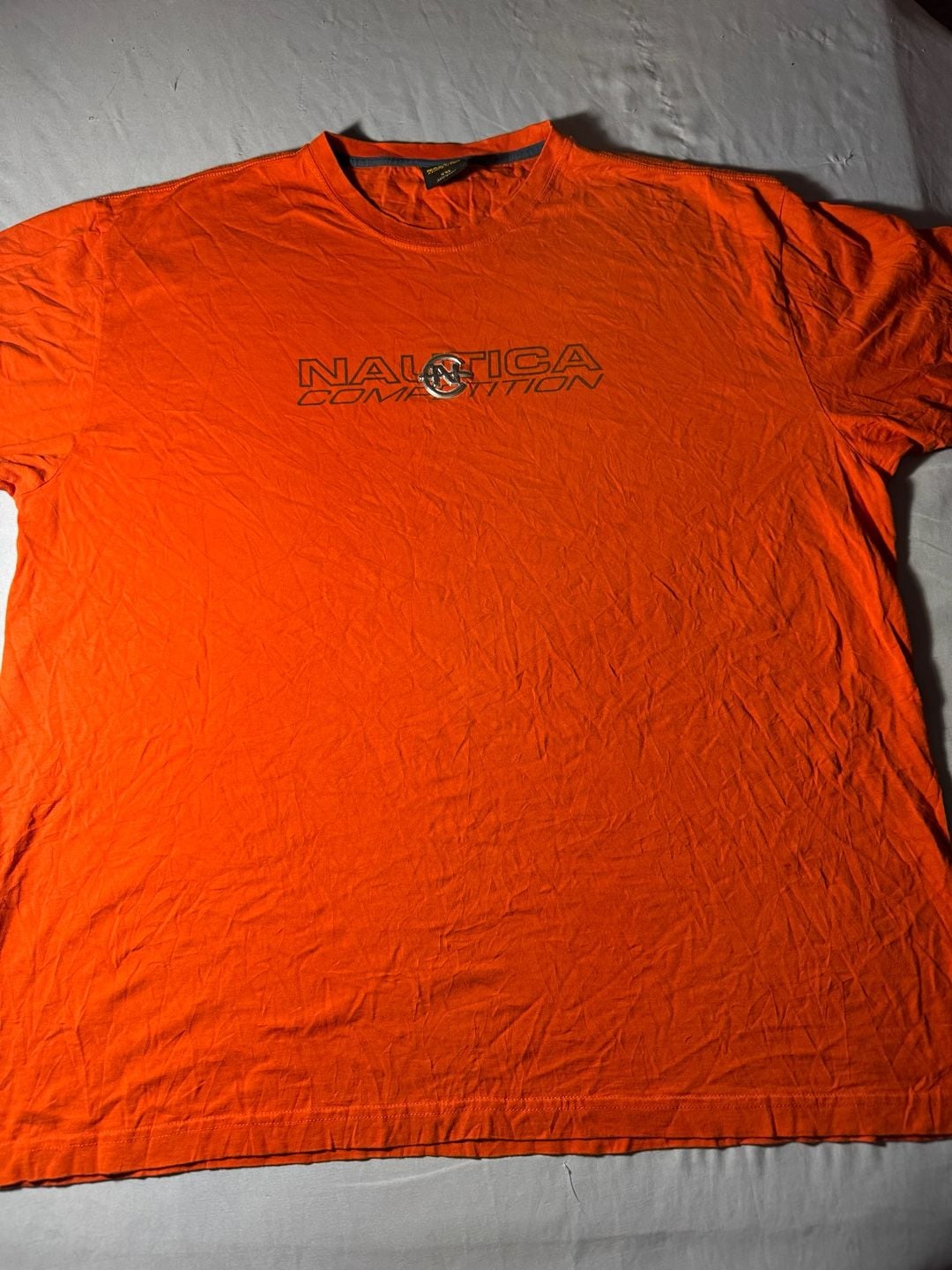 Nautica Competition T-Shirt Size XXL Orange Logo 2