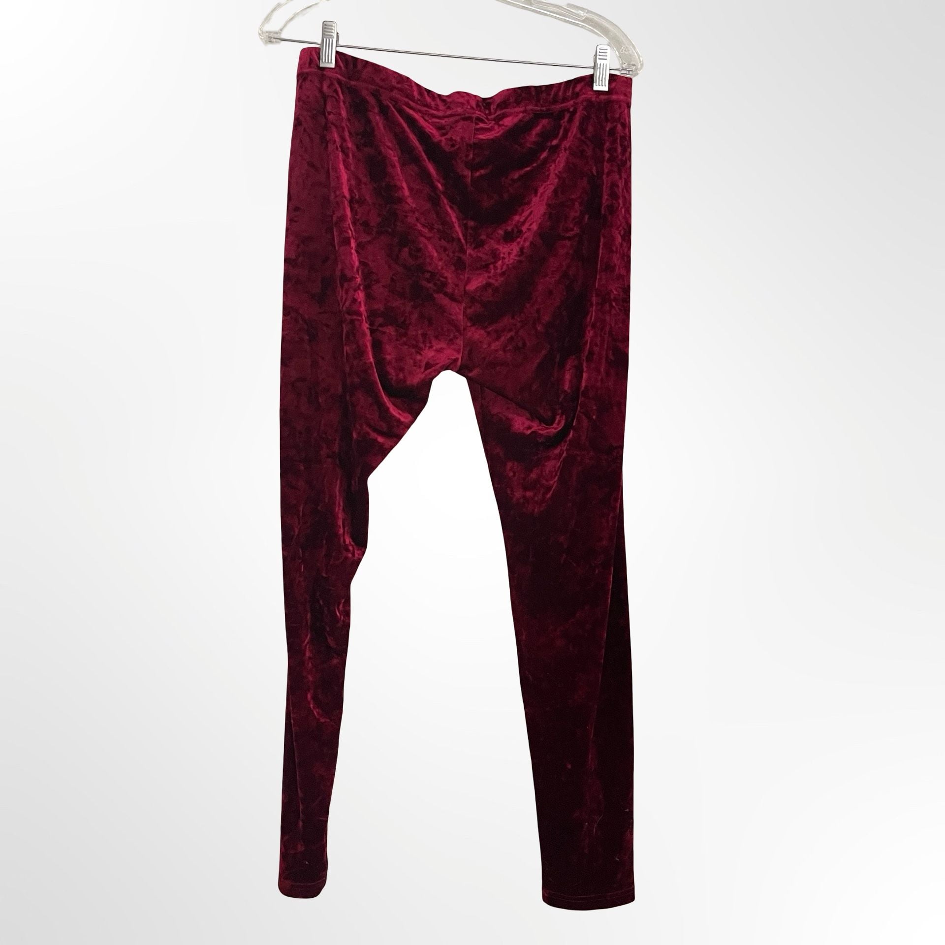 Stule Monky Velvet Pants Red 4
