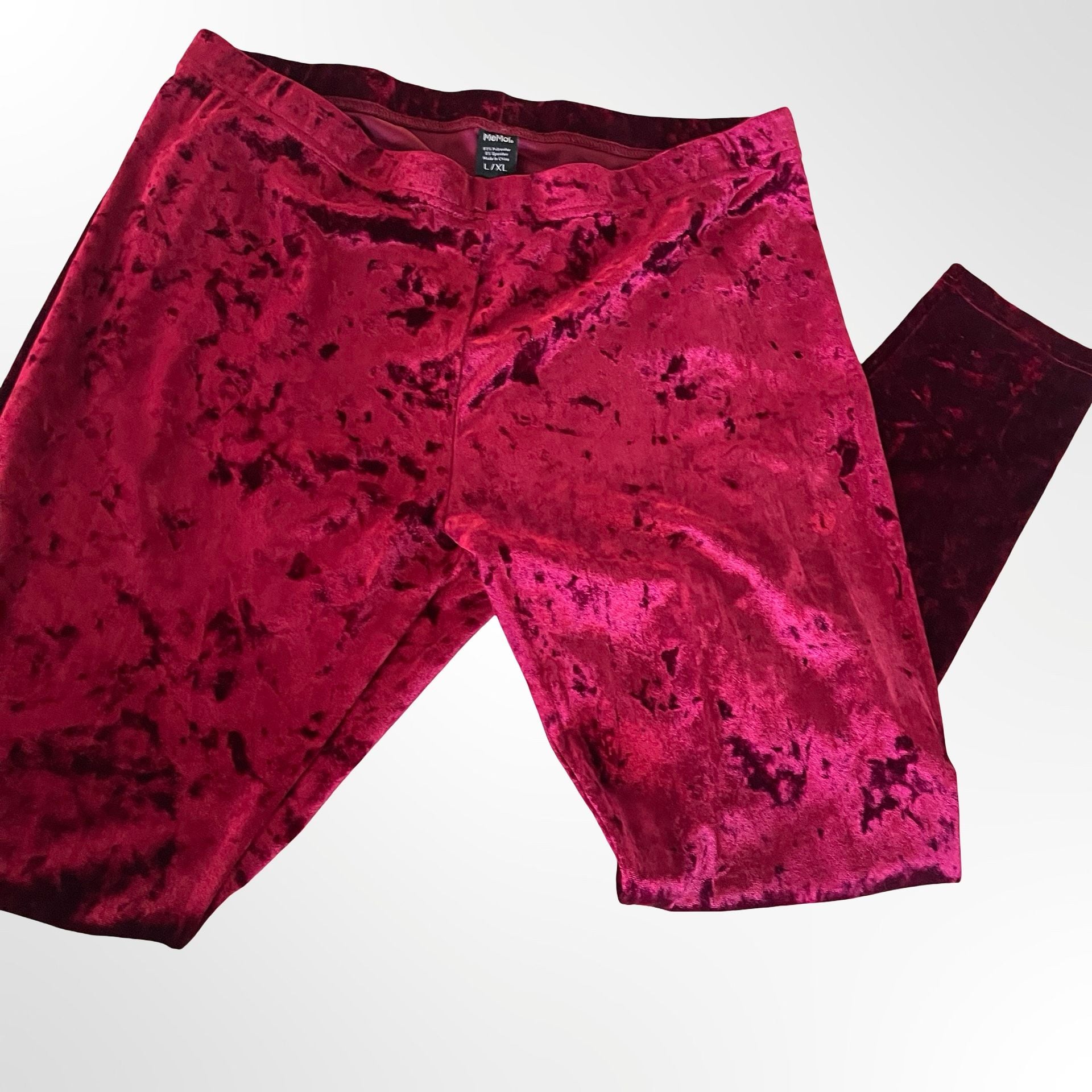 Stule Monky Velvet Pants Red 5