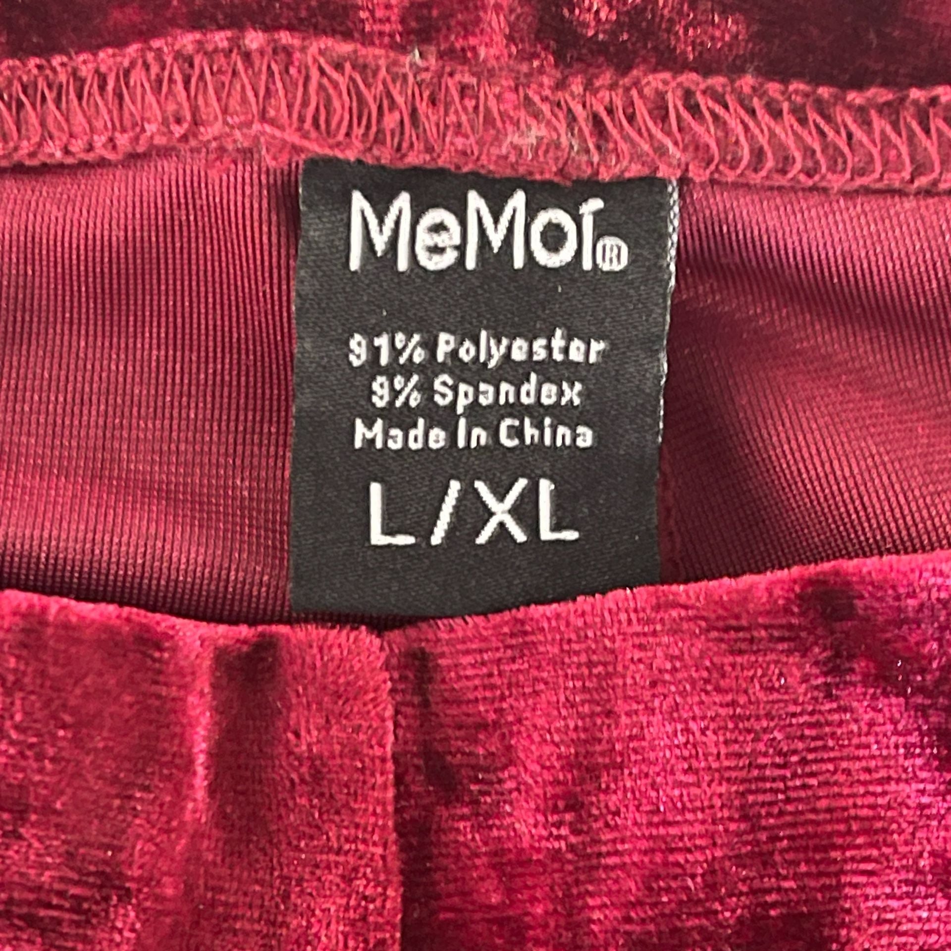 Stule Monky Velvet Pants Red 6