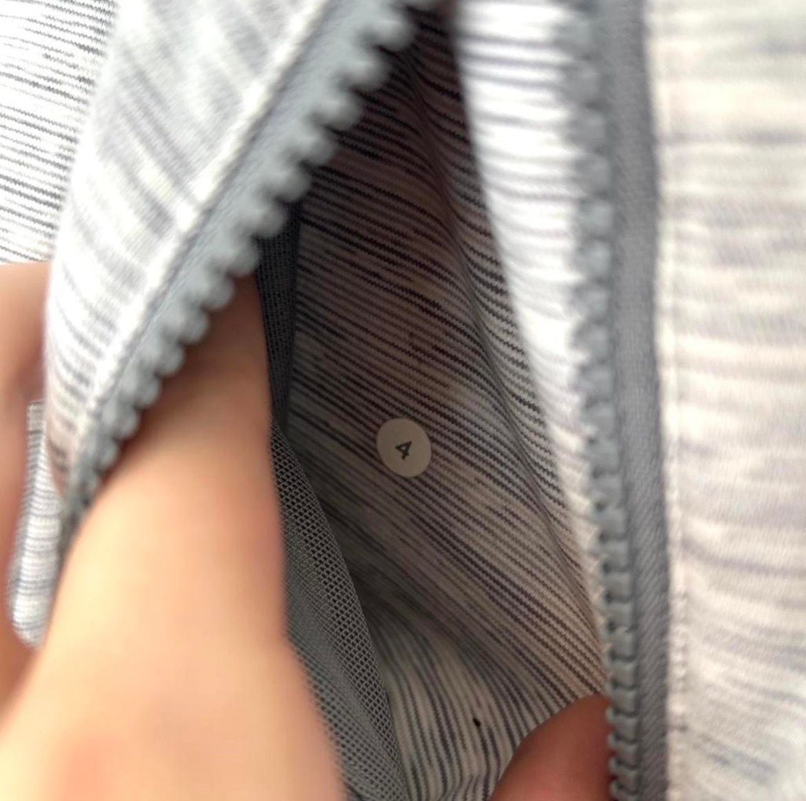 Lululemon Define Jacket Size 4 Grey Space Dye Full Zip Athletic 5