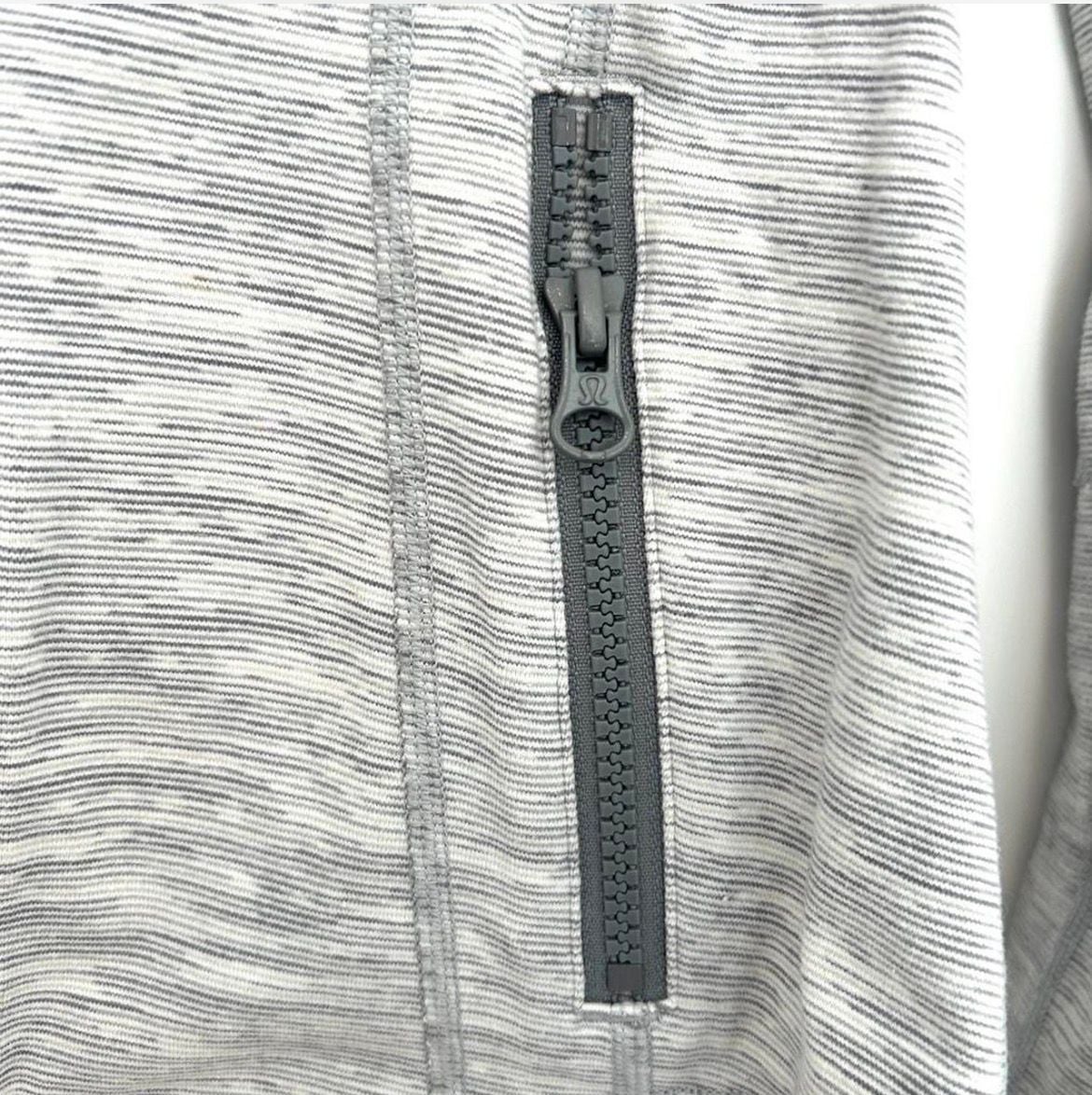 Lululemon Define Jacket Size 4 Grey Space Dye Full Zip Athletic 6