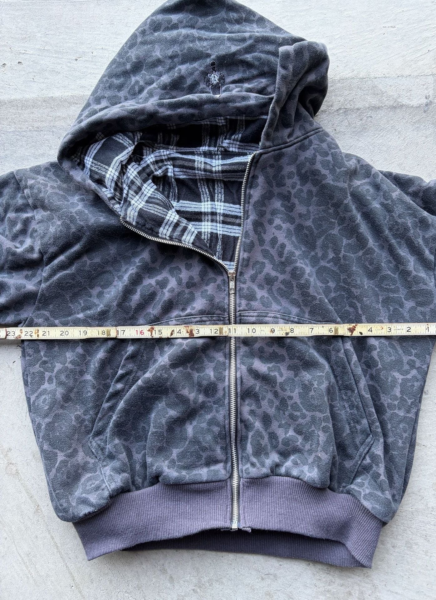 REAXCT CURSIVE ZIP UP V.2 BLACK 7