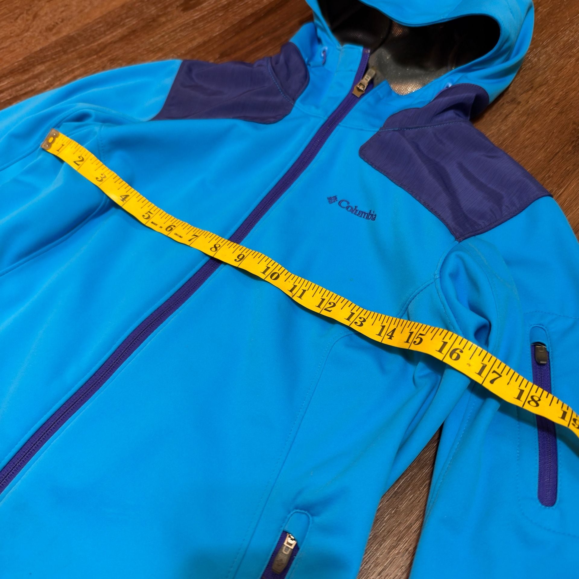 Columbia Omni-Heat Softshell Jacket Size M Blue 3