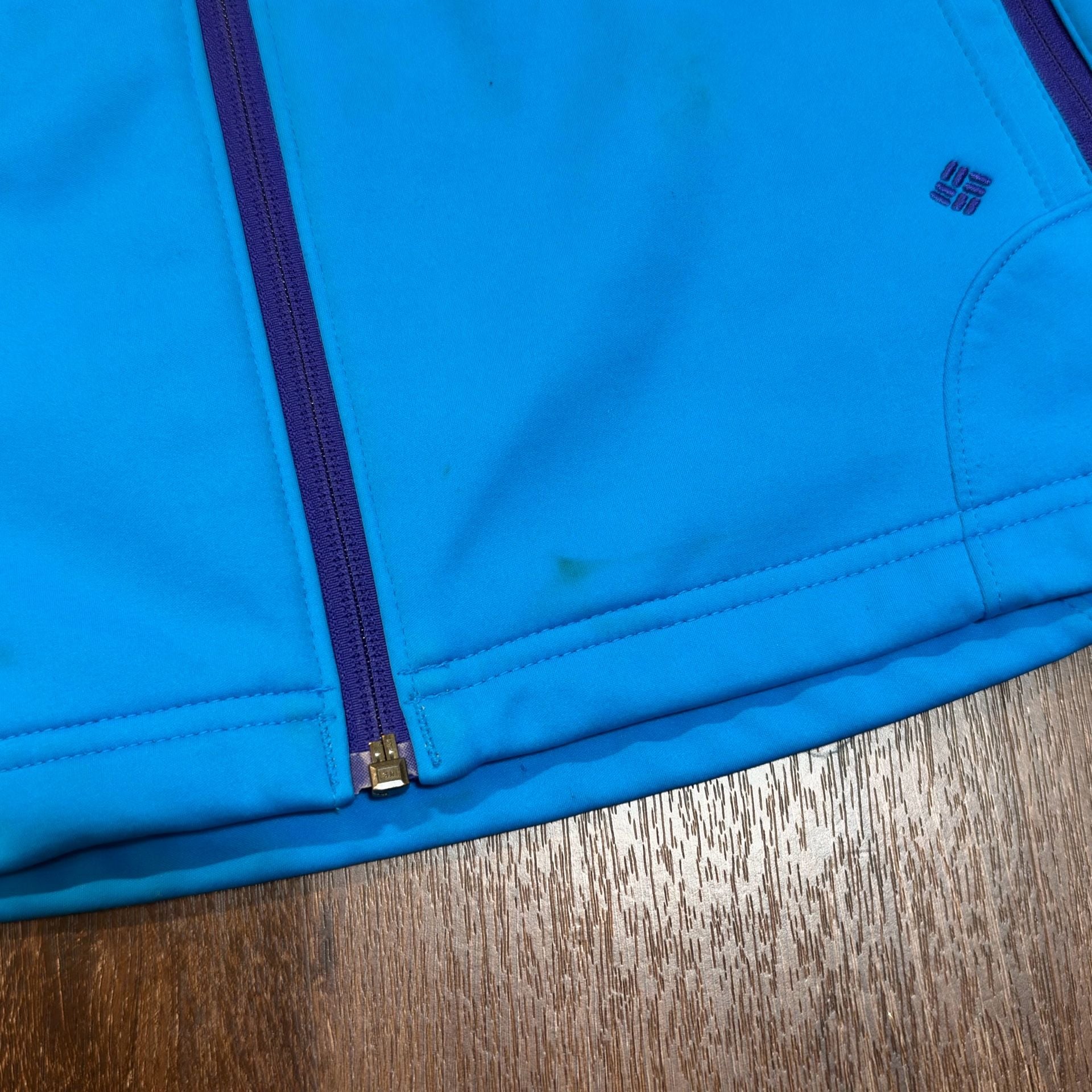 Columbia Omni-Heat Softshell Jacket Size M Blue 6