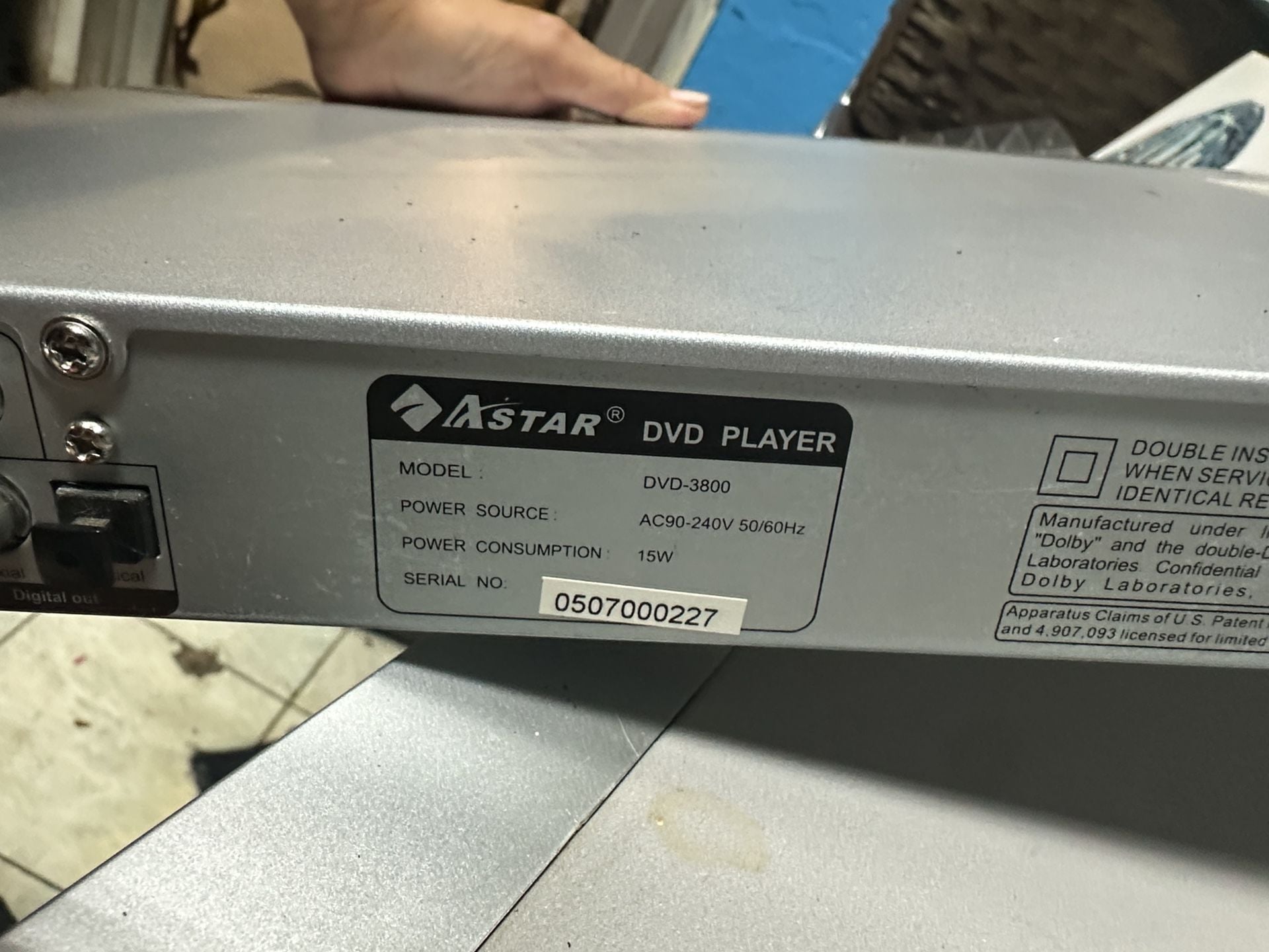 Astar DVD-3800 DVD Player 9