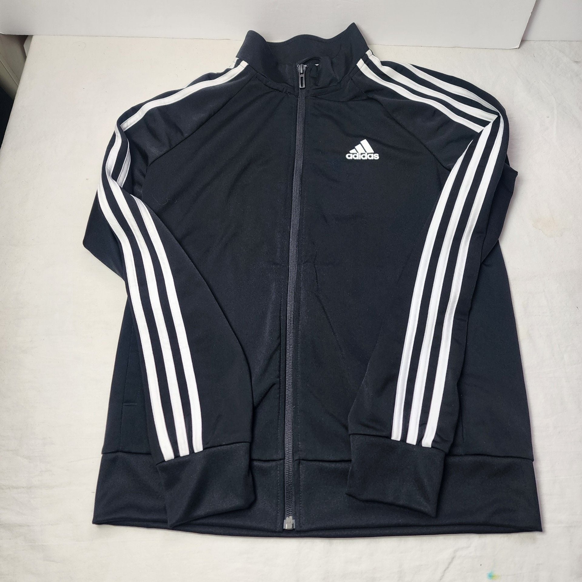 Adidas Track Jacket And Shorts Set Black White 2