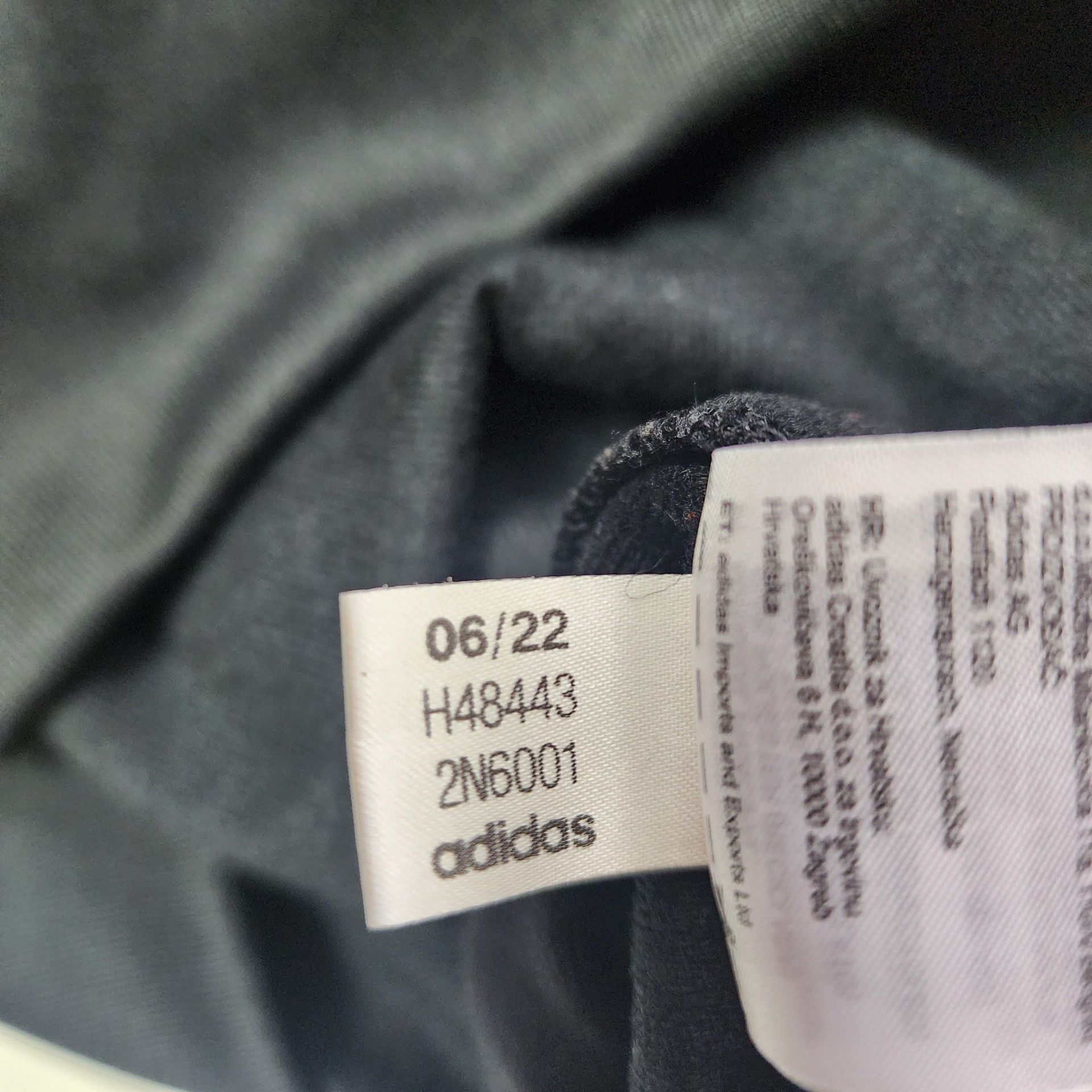 Adidas Track Jacket And Shorts Set Black White 6