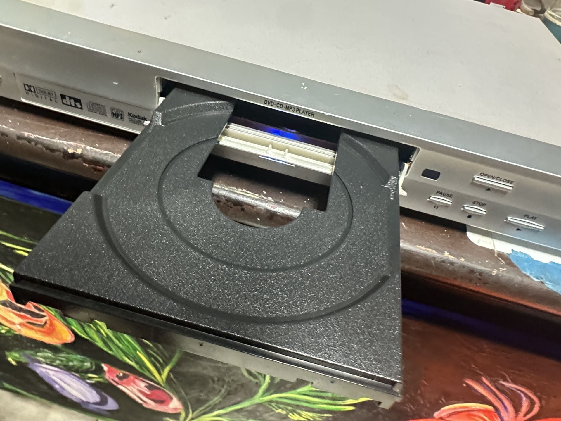 CineVision DVP650 DVD CD MP3 Player Silver 4