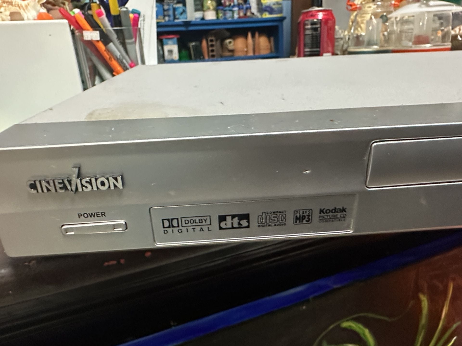 CineVision DVP650 DVD CD MP3 Player Silver 9