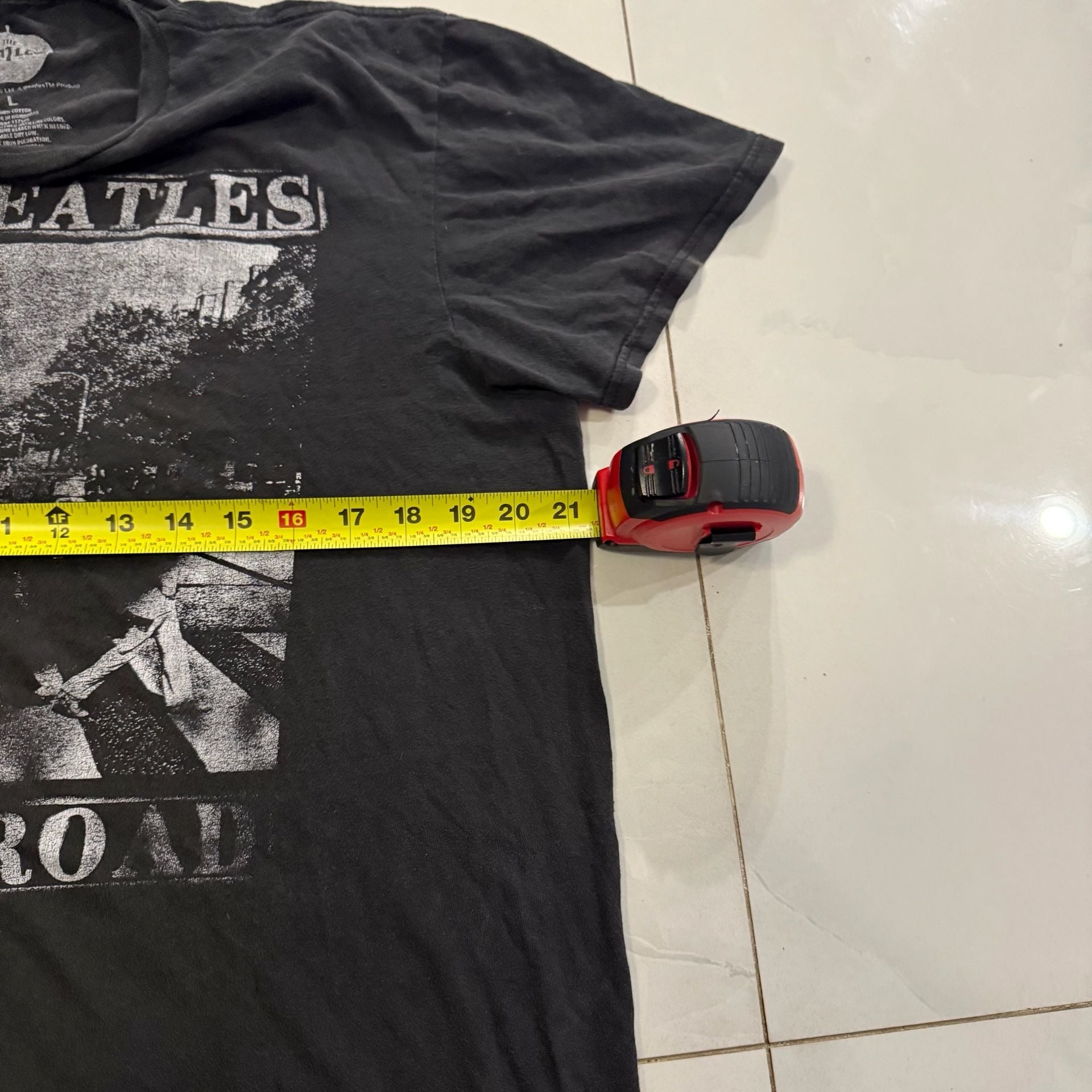 Faded The Beatles Abbey Road T-Shirt  9