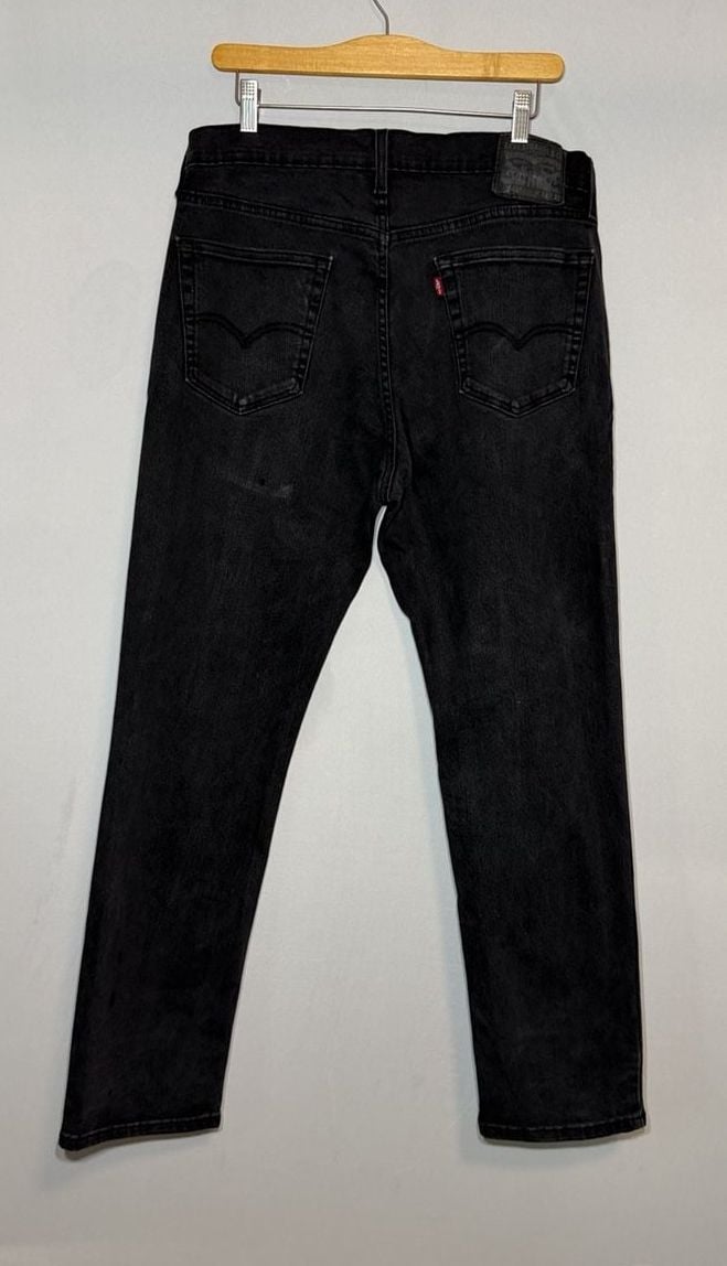 Levi's 541 Athletic Fit Jeans 34x32 Black Denim 3