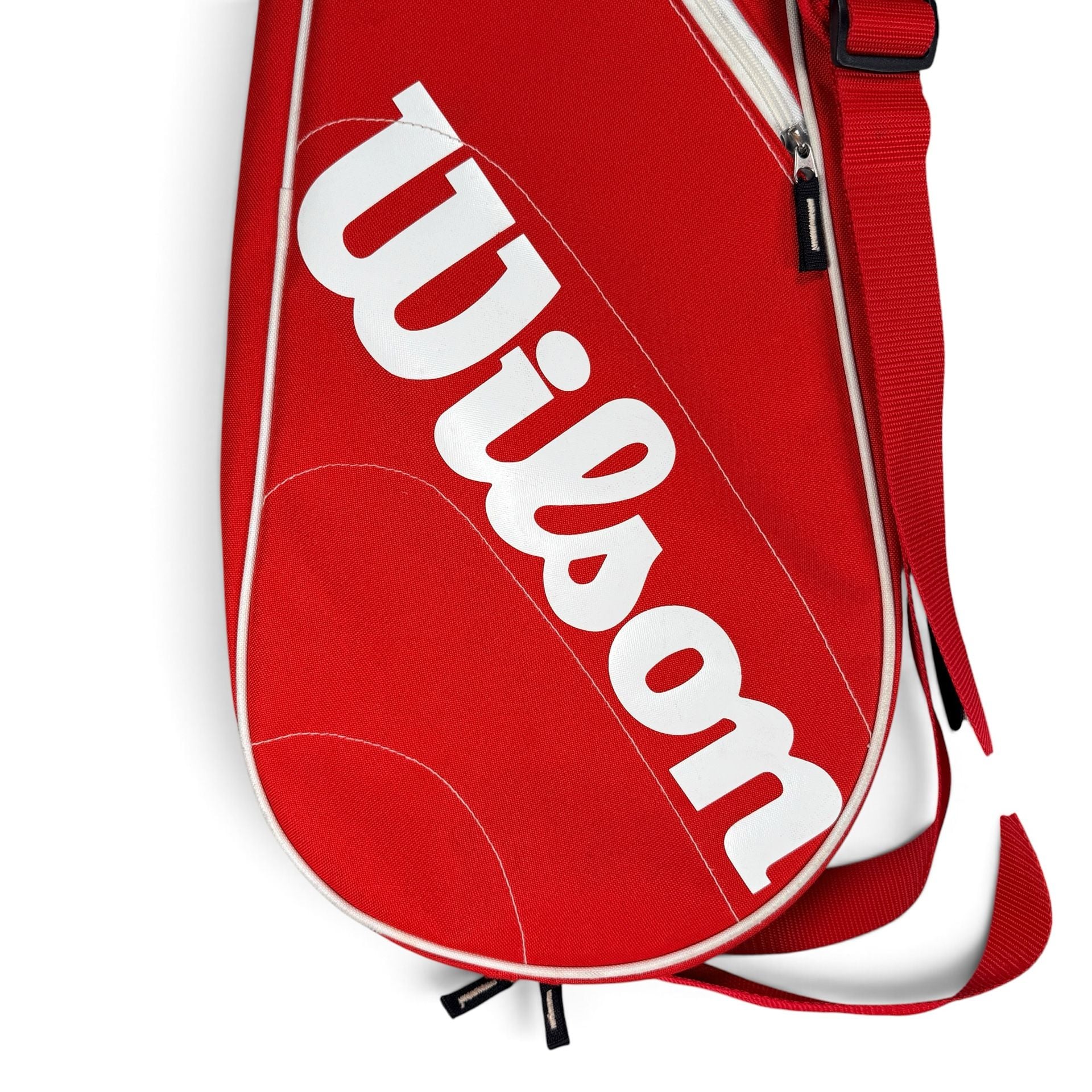 Wilson Advantage Tennis Racquet Bags Set of 2 Red and Black Shoulder Strap 3