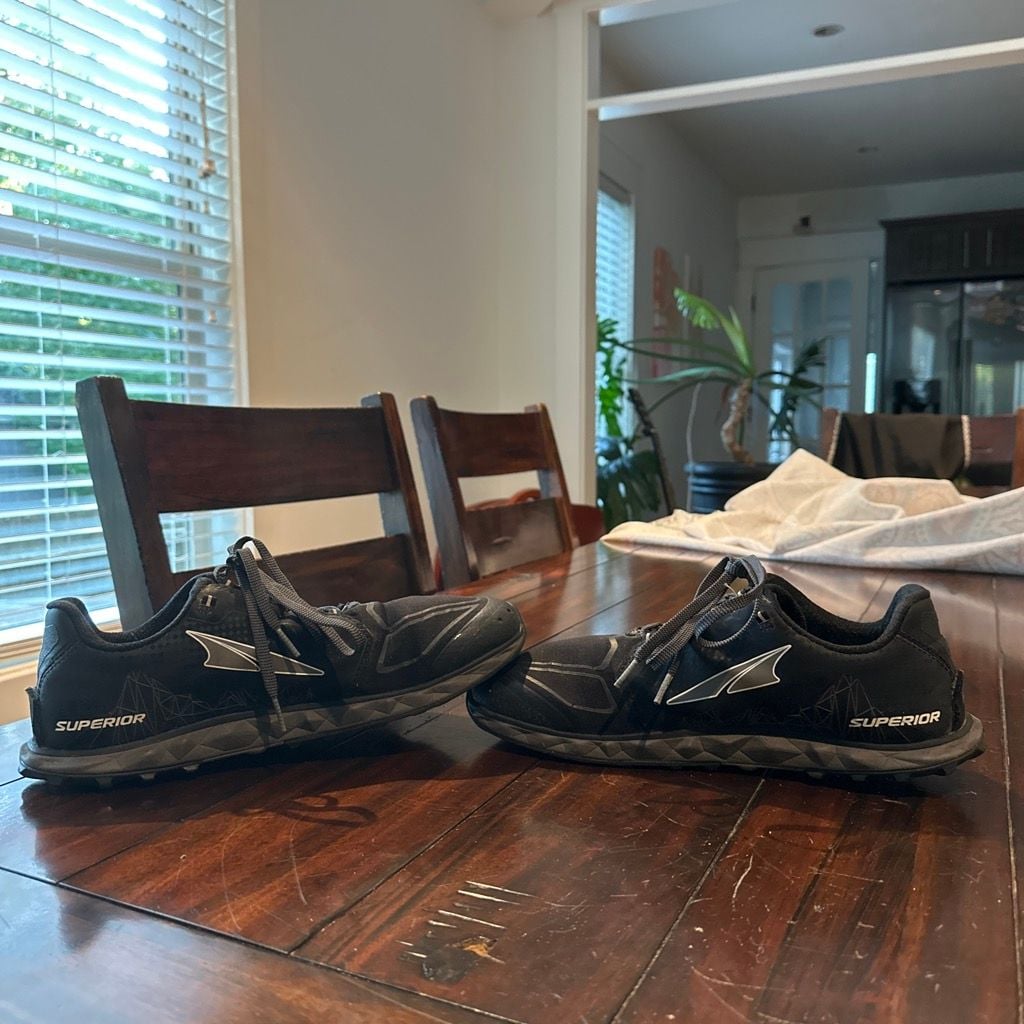 Altra Superior 4 Black Trail Running Shoes Size 11 3
