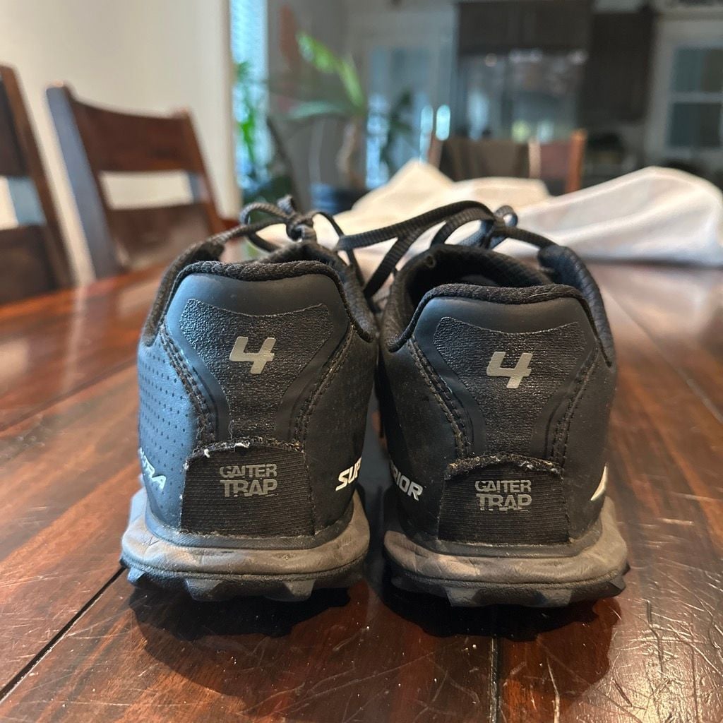 Altra Superior 4 Black Trail Running Shoes Size 11 6