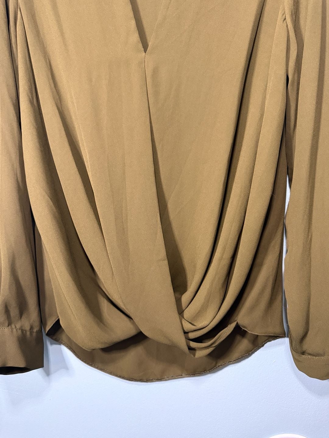 New Look Long Sleeve Blouse Size 14 ukOlive Green 7